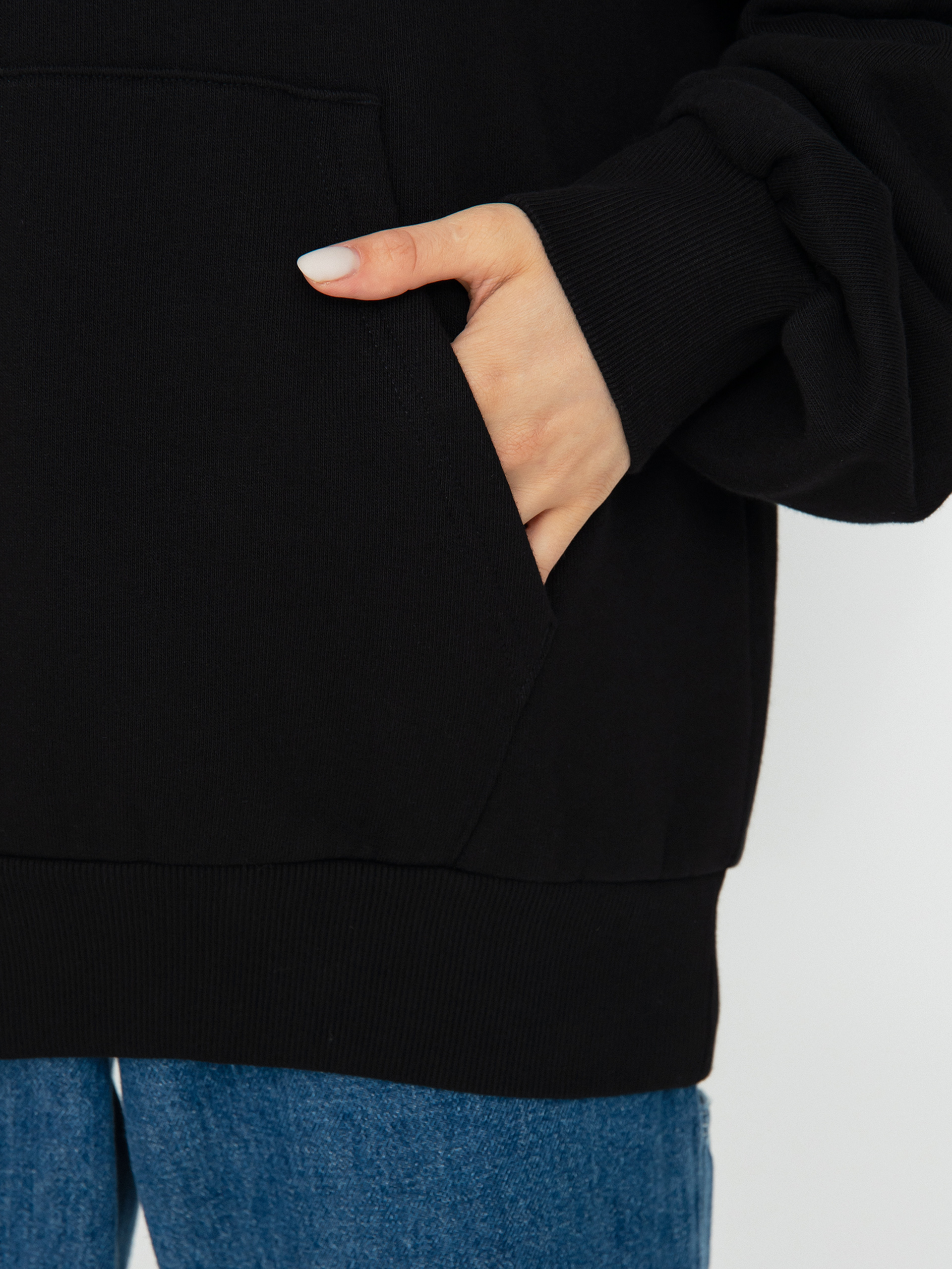 Худі Carhartt WIP Casey HD Wmn (black/silver)