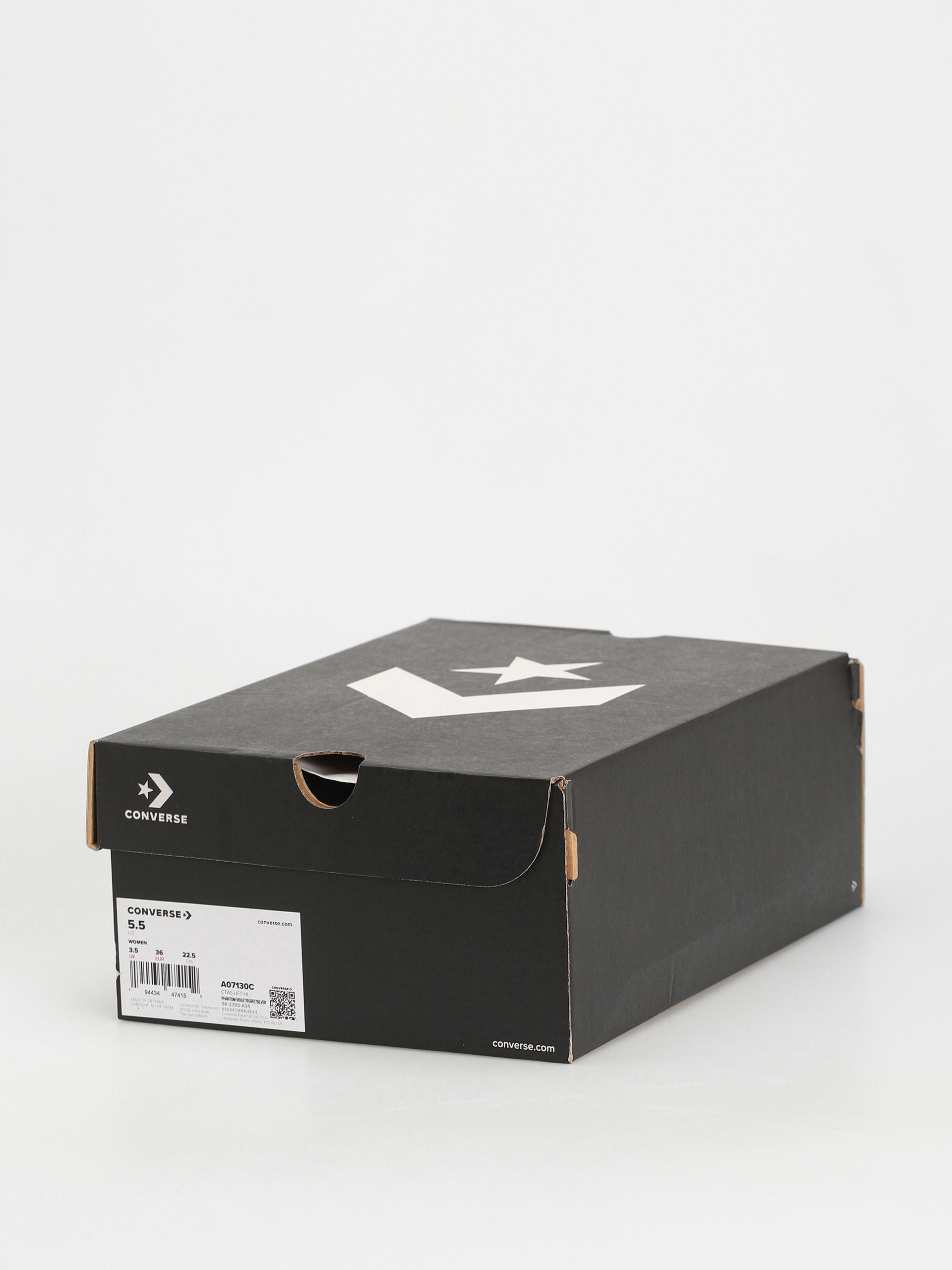 Кеди Converse Chuck Taylor All Star Lift Hi Wmn (phantom violet/egret/silver)