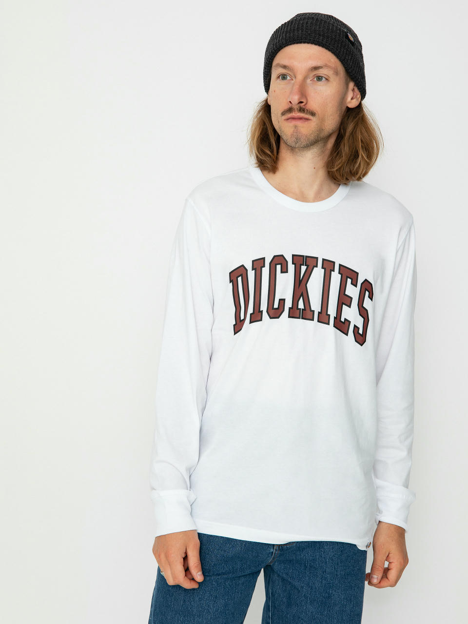 Лонгслів Dickies Aitkin (white/fired)