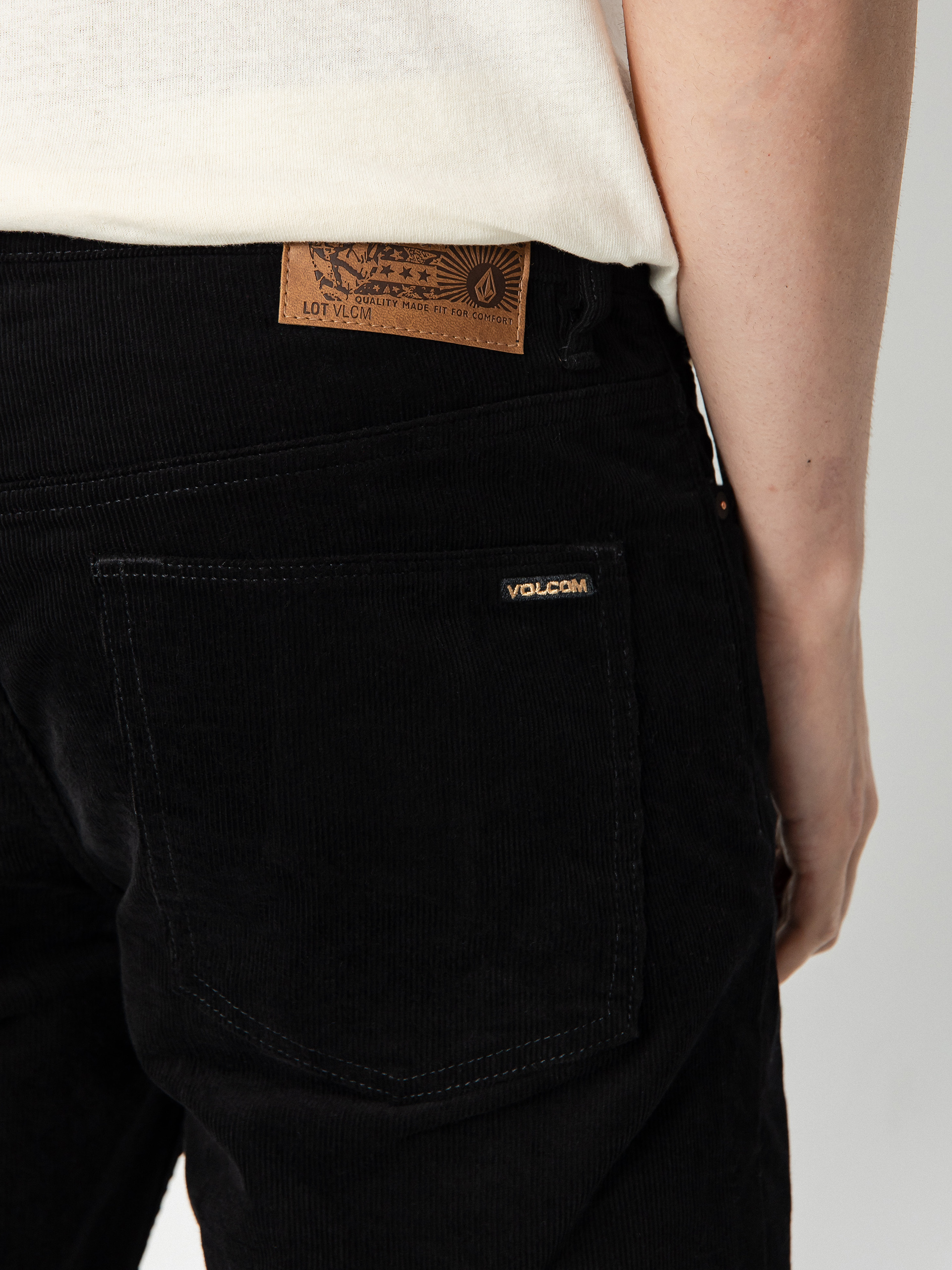 Штани Volcom Solver 5 Pocket Cord (black)