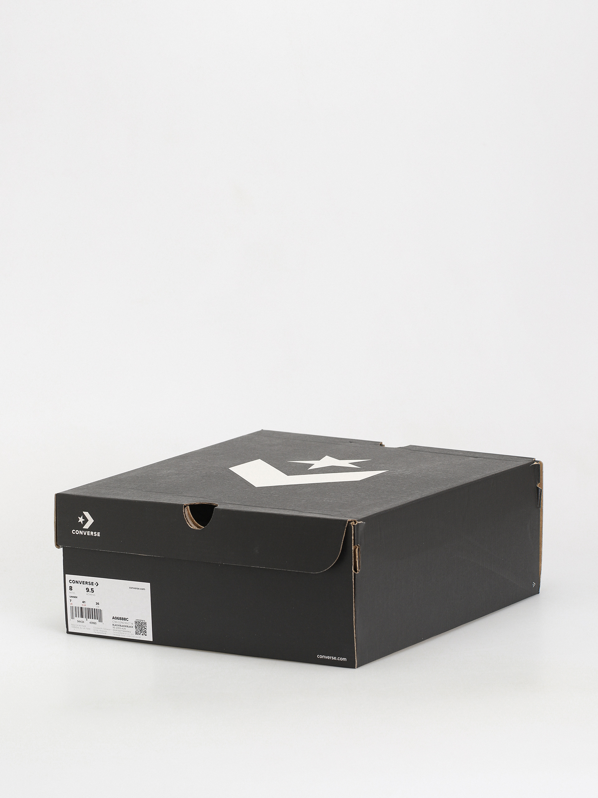 Кеди Converse Chuck Taylor All Star Construct Hi (black/black/black)