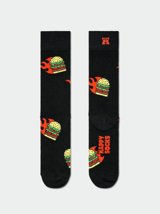  Шкарпетки Happy Socks Flaming Burger (black)