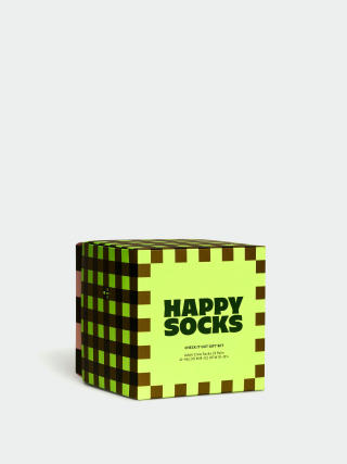 Шкарпетки Happy Socks 3 Pack Check It Outs Gift Set (multi)
