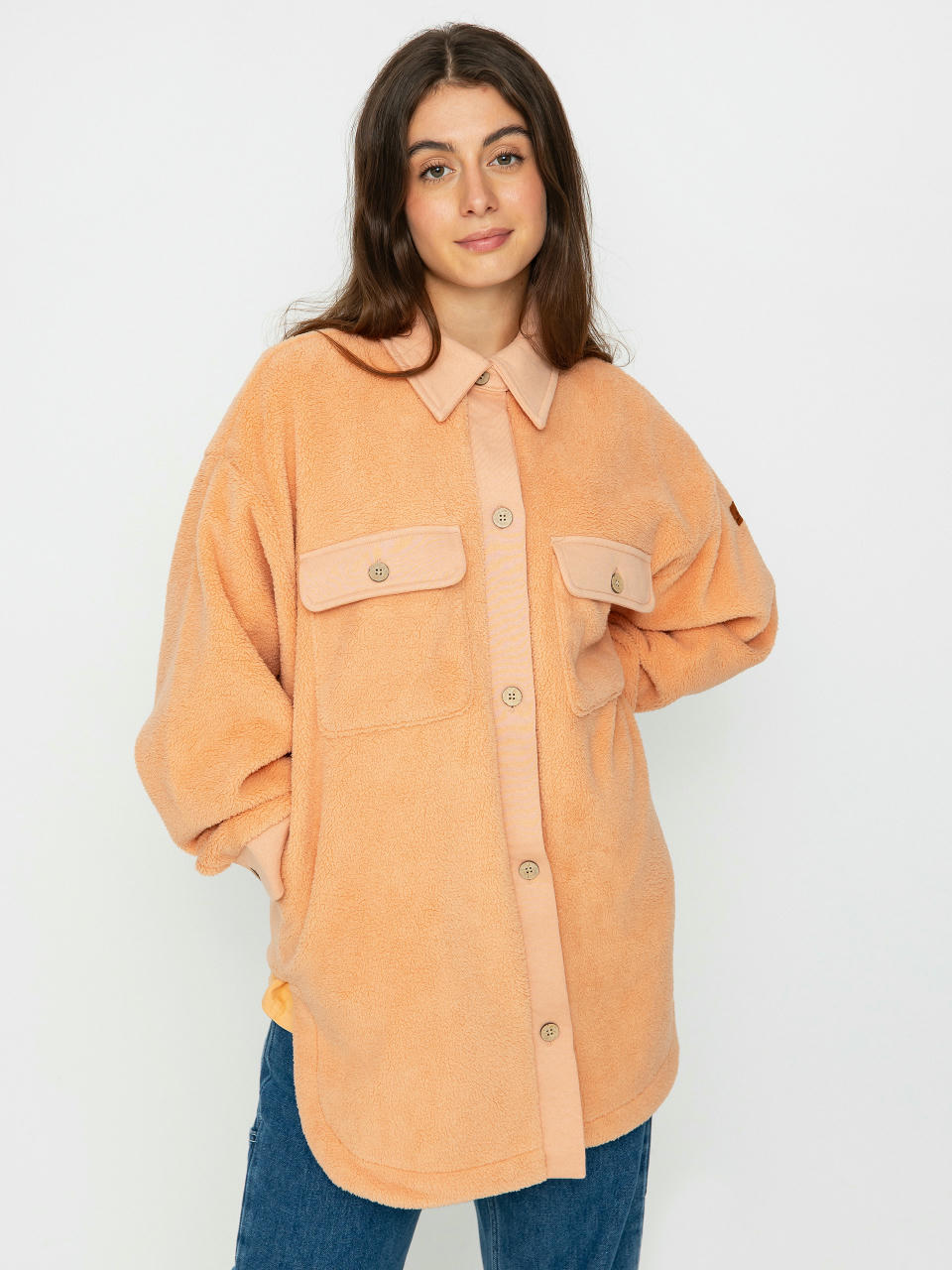 Куртка Roxy Switch Up Sherpa Wmn (dusty coral)