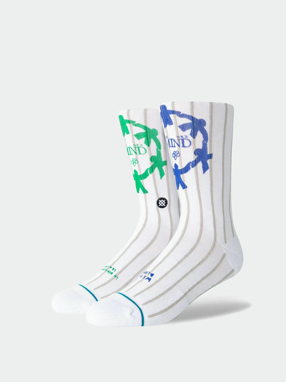  Шкарпетки Stance Love Your Mind (white)