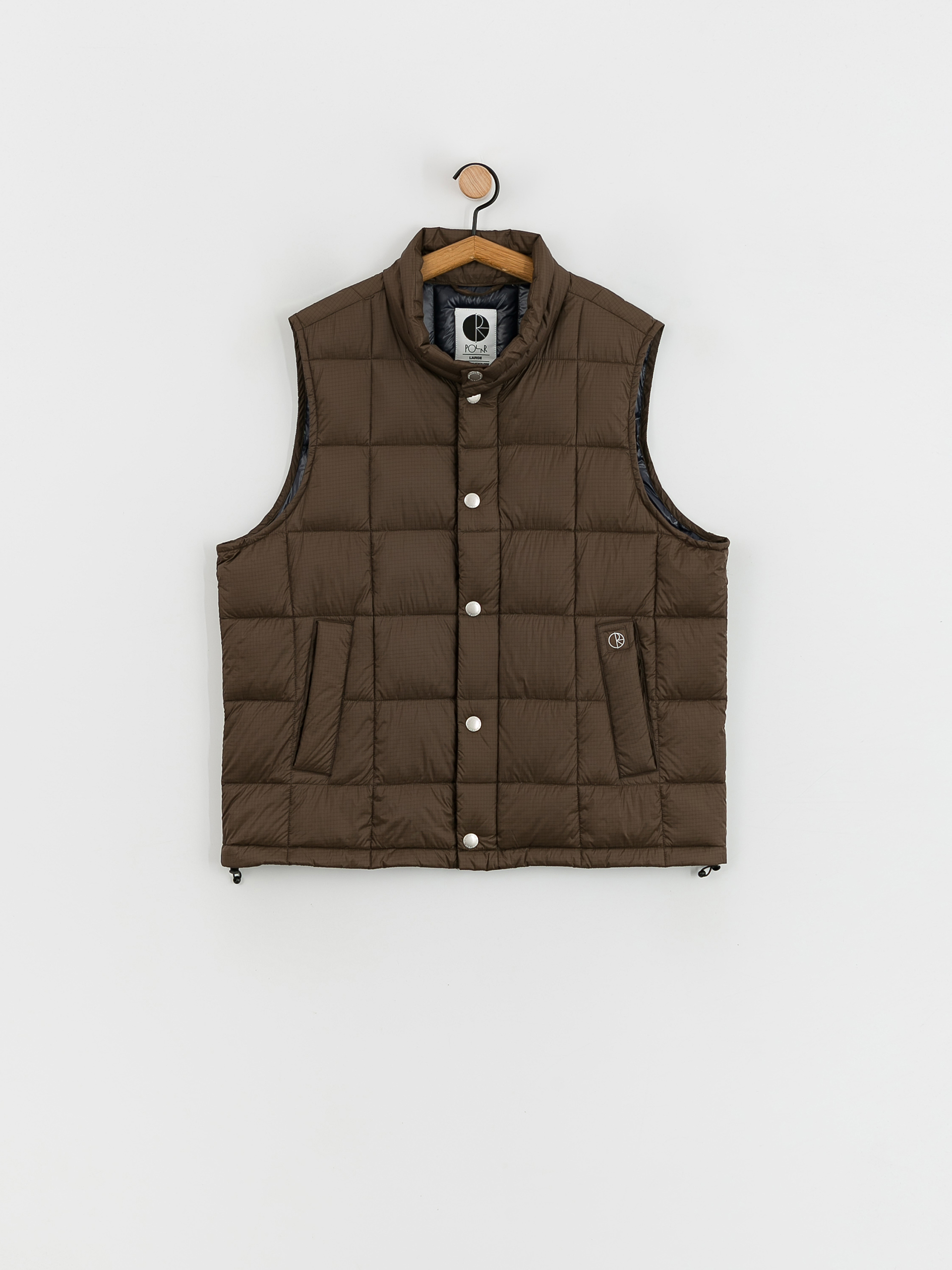 Безрукавка Polar Skate Lightweight Puffer Vest (brown)