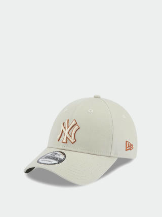 Кепка New Era Team Outline 9Forty New York Yankees (stone/brown)
