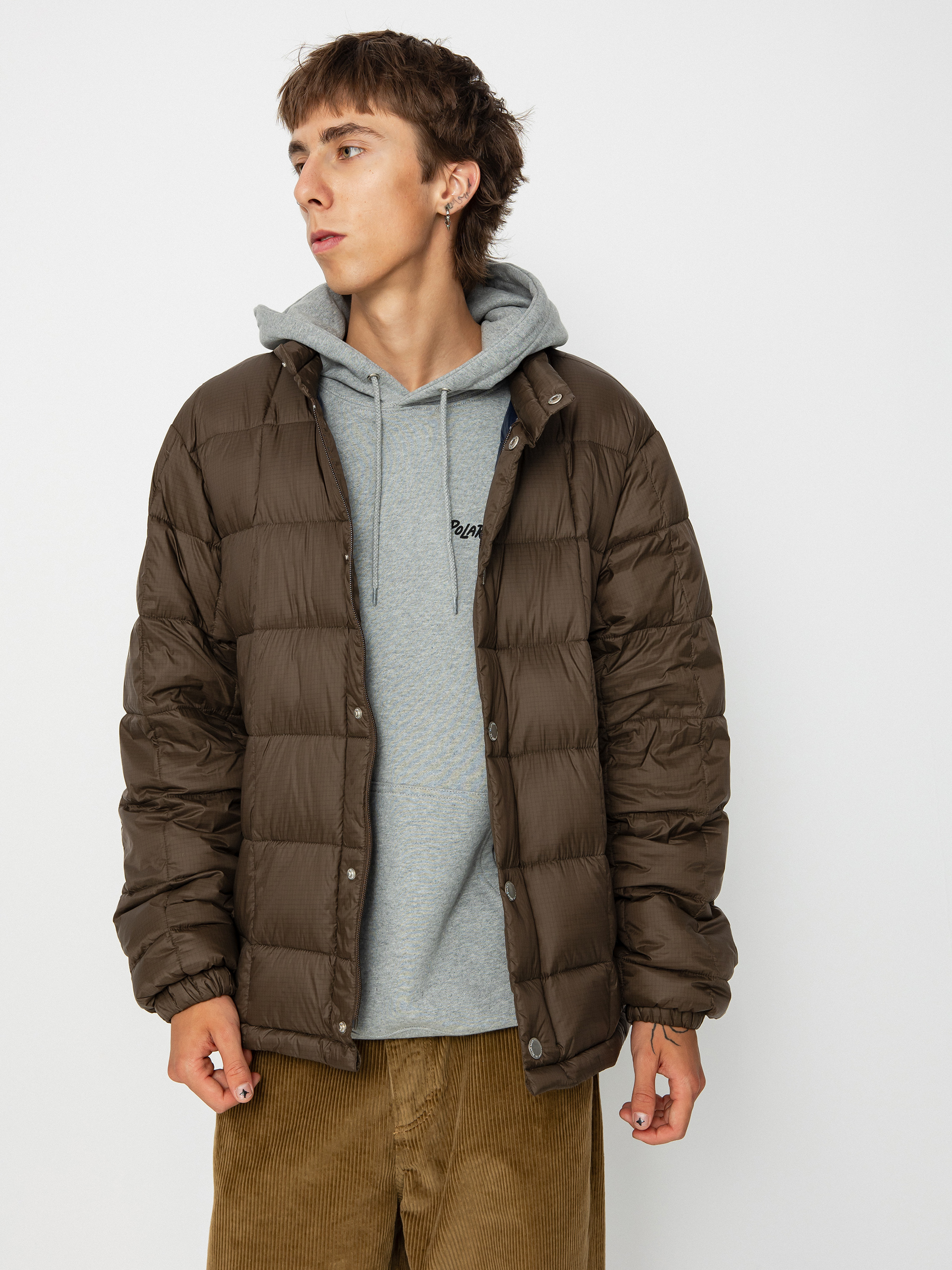 Куртка Polar Skate Lightweight Puffer (brown)