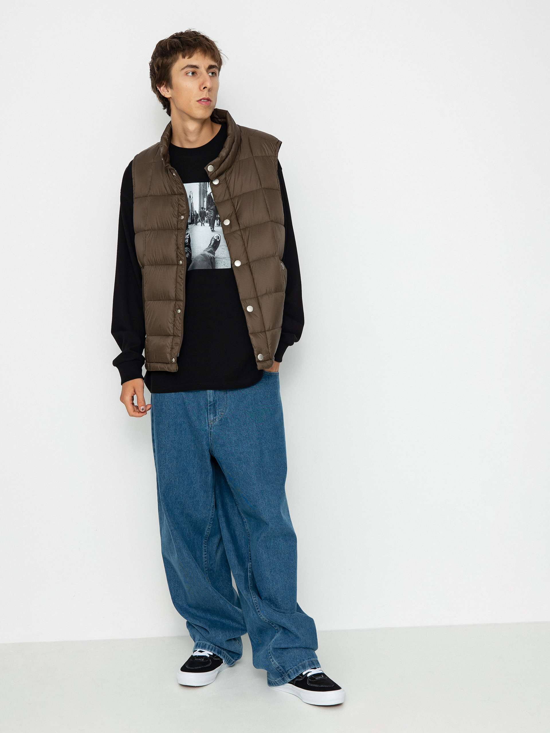 Безрукавка Polar Skate Lightweight Puffer Vest (brown)