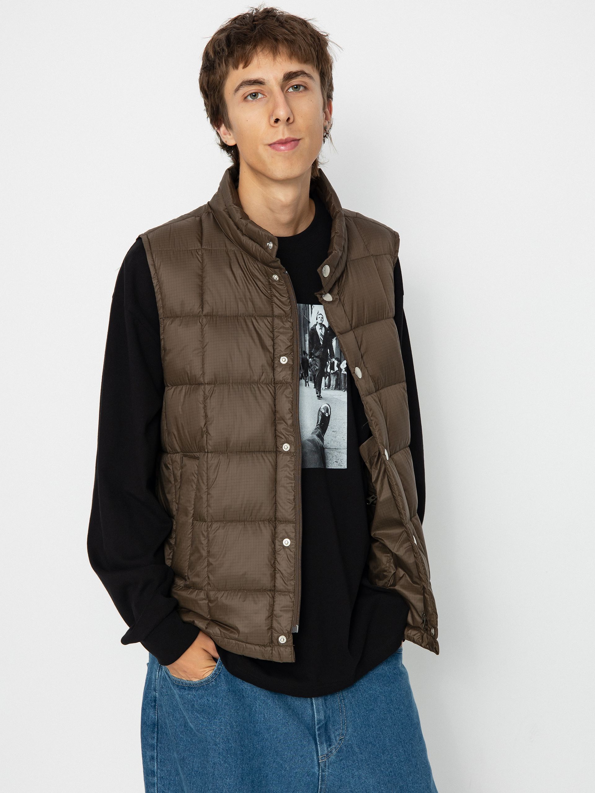 Безрукавка Polar Skate Lightweight Puffer Vest (brown)