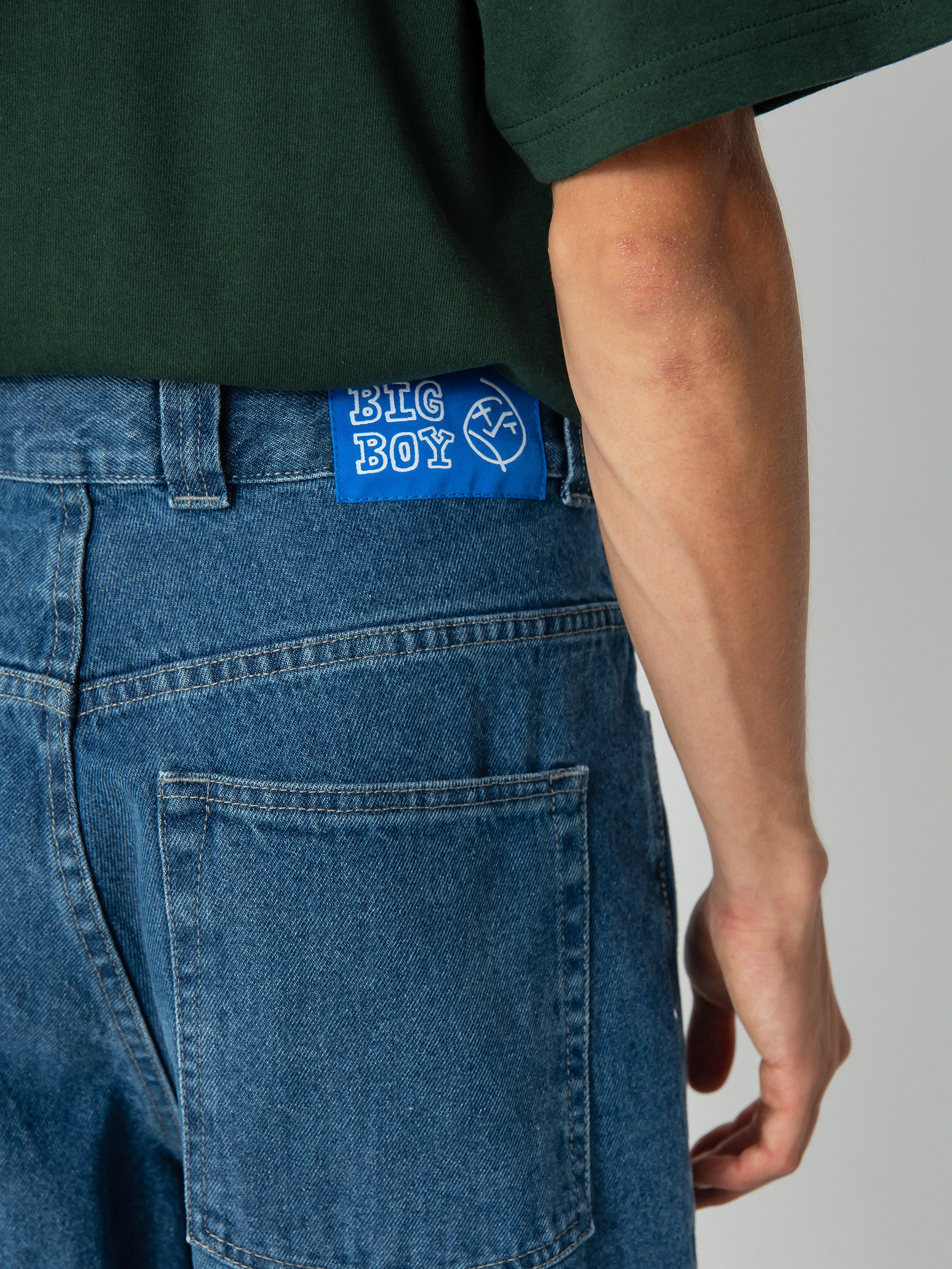 Штани Polar Skate Big Boy Jeans (mid blue)