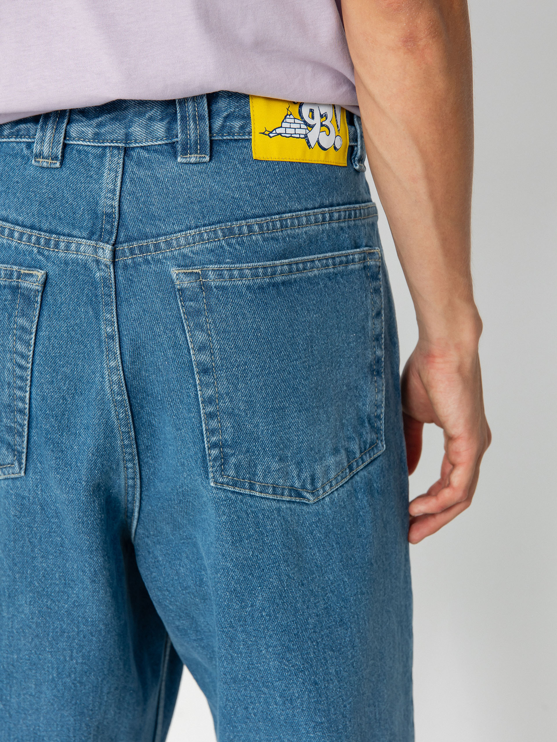 Штани Polar Skate 93! Denim (mid blue)