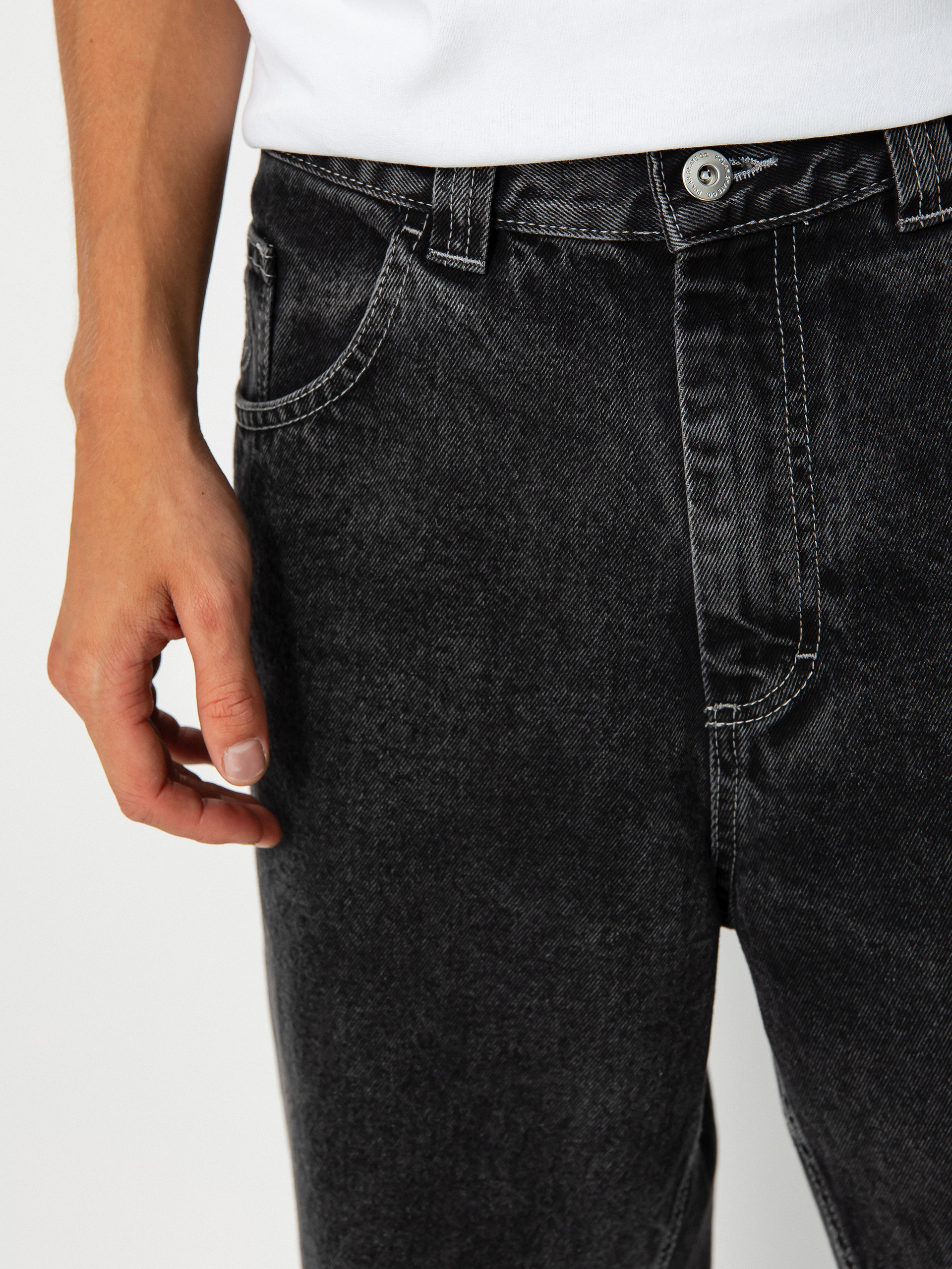 Штани Polar Skate 93! Denim (silver black)