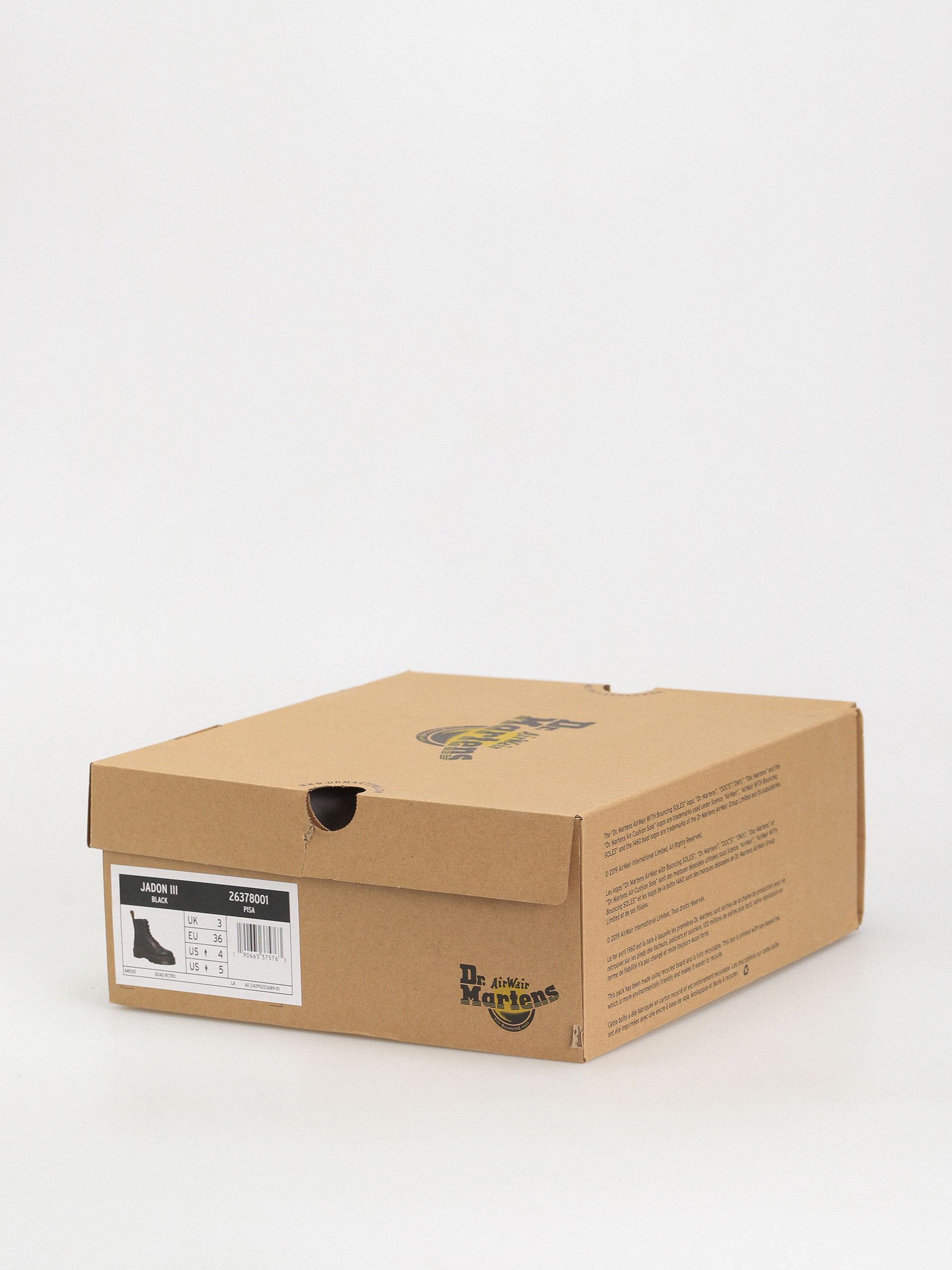 Взуття Dr. Martens Jadon III (black pisa)