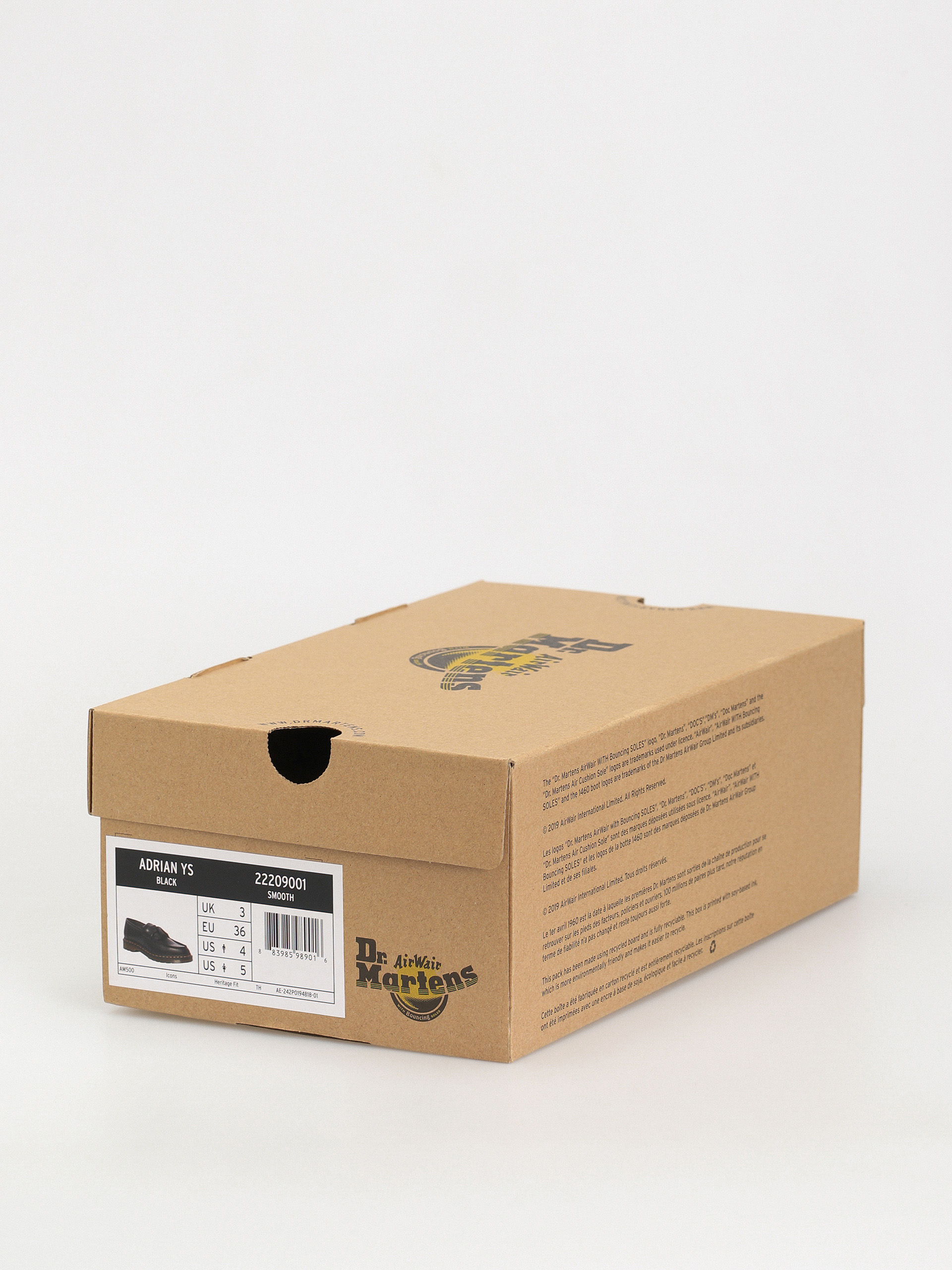 Взуття Dr. Martens Adrian YS (black smooth)