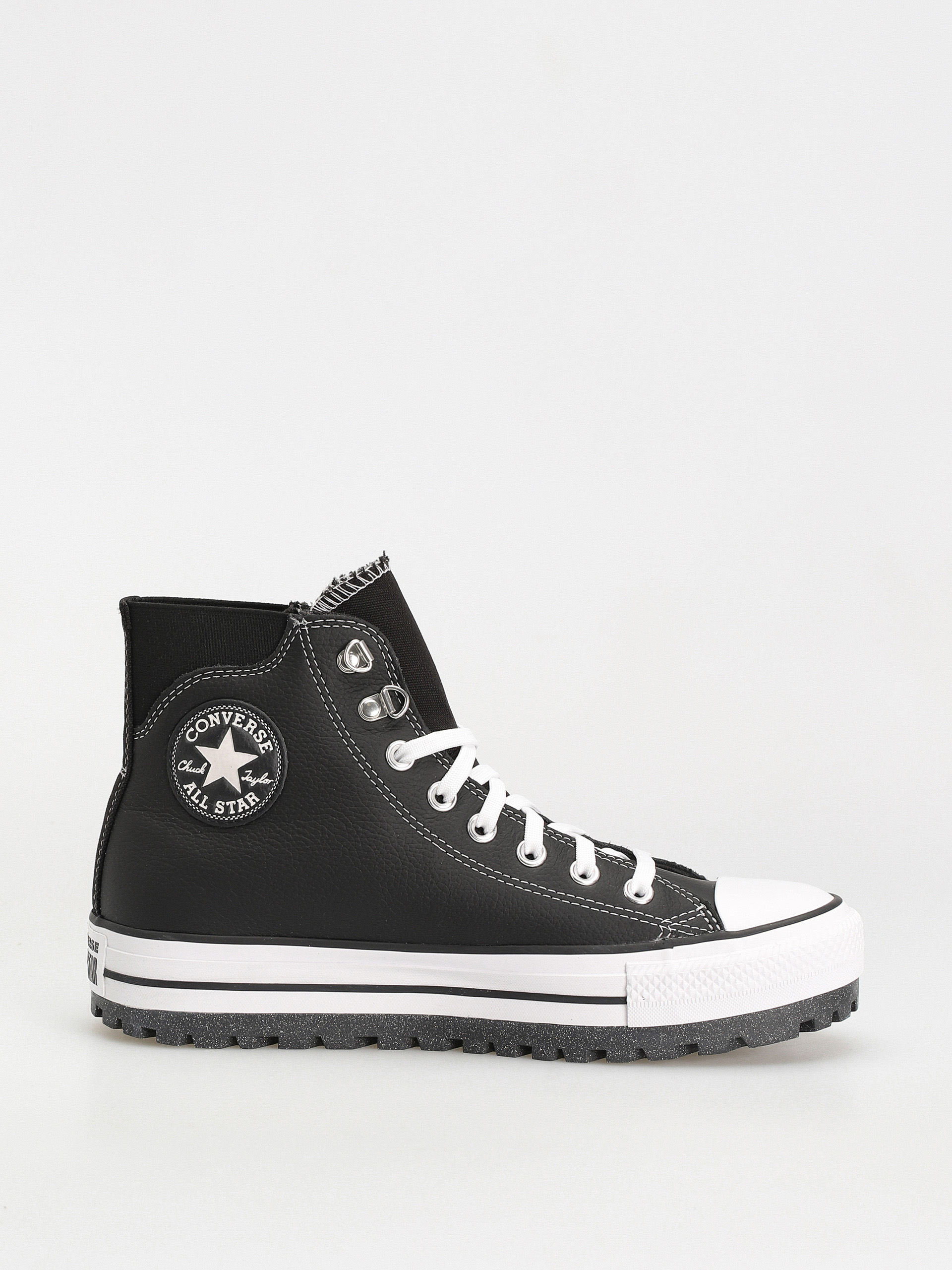 u0412u0437u0443u0442u0442u044f Converse Chuck Taylor City Trek Wp Hi (black/white/silver)