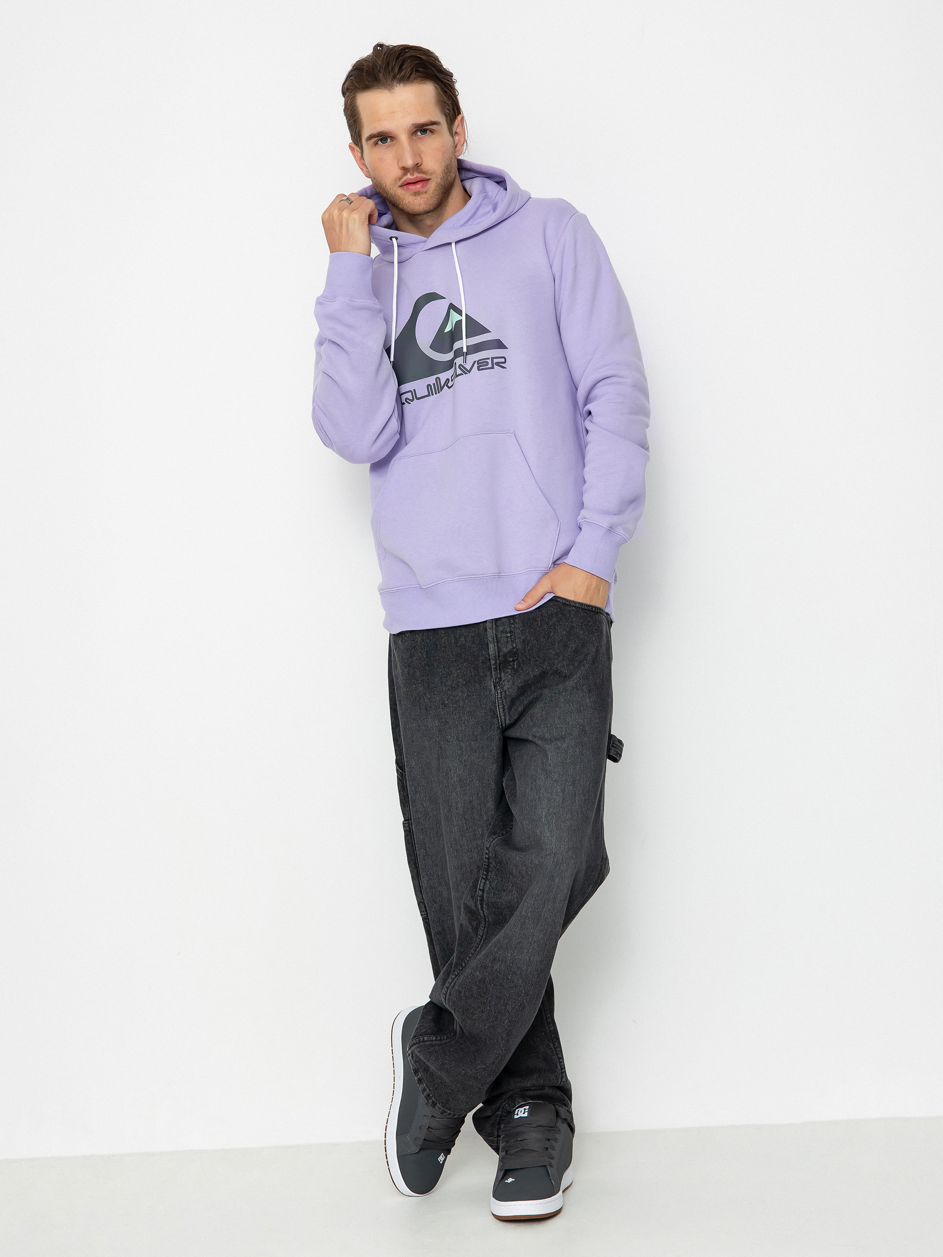 Худі Quiksilver Big Logo HD (purple rose)