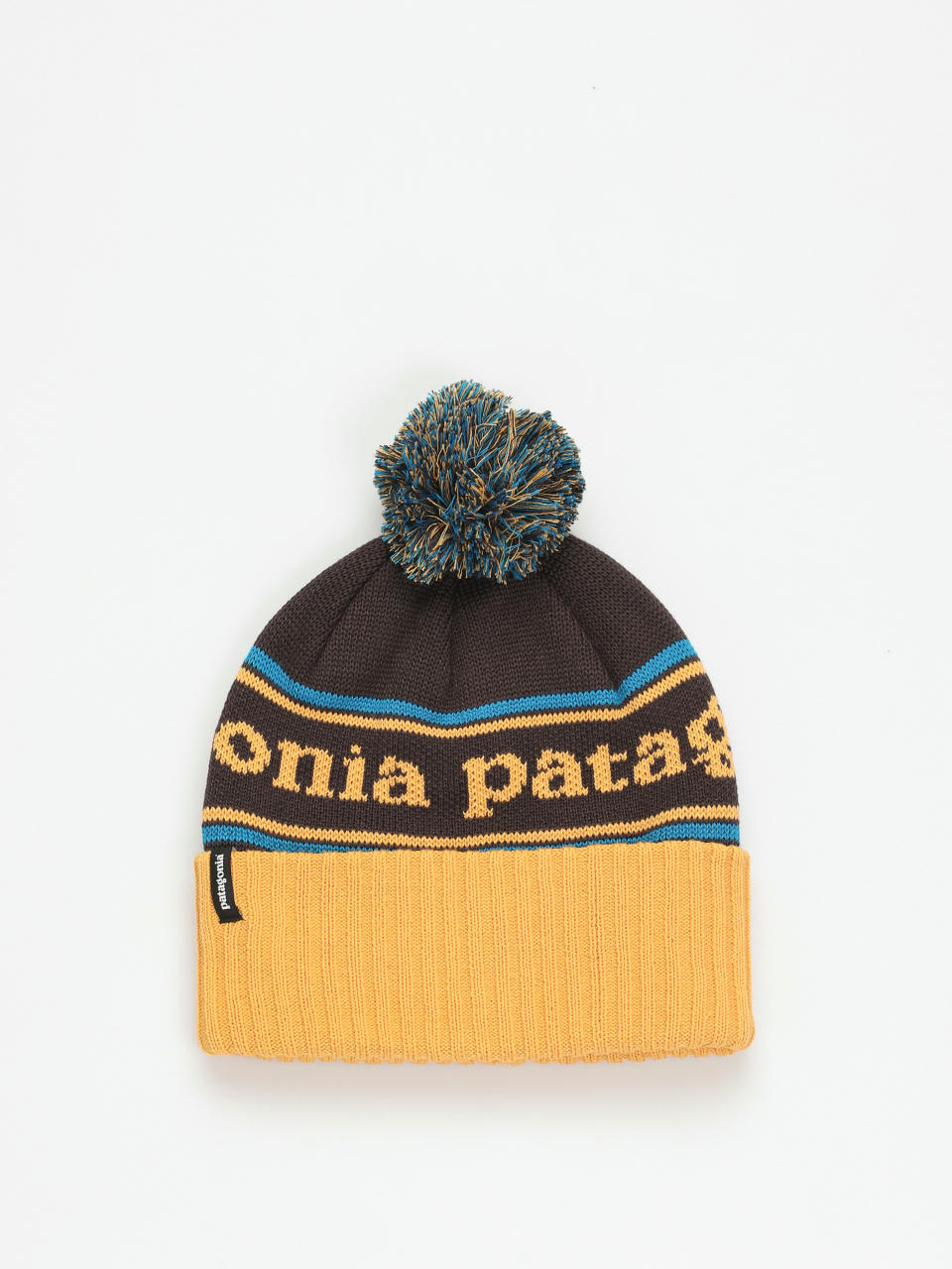 Шапка Patagonia Powder Town (park stripe/dried mango)