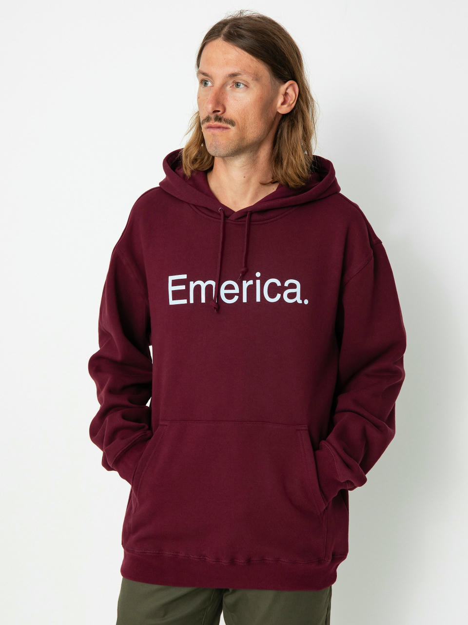 Худі Emerica Pure Logo HD (burgundy)