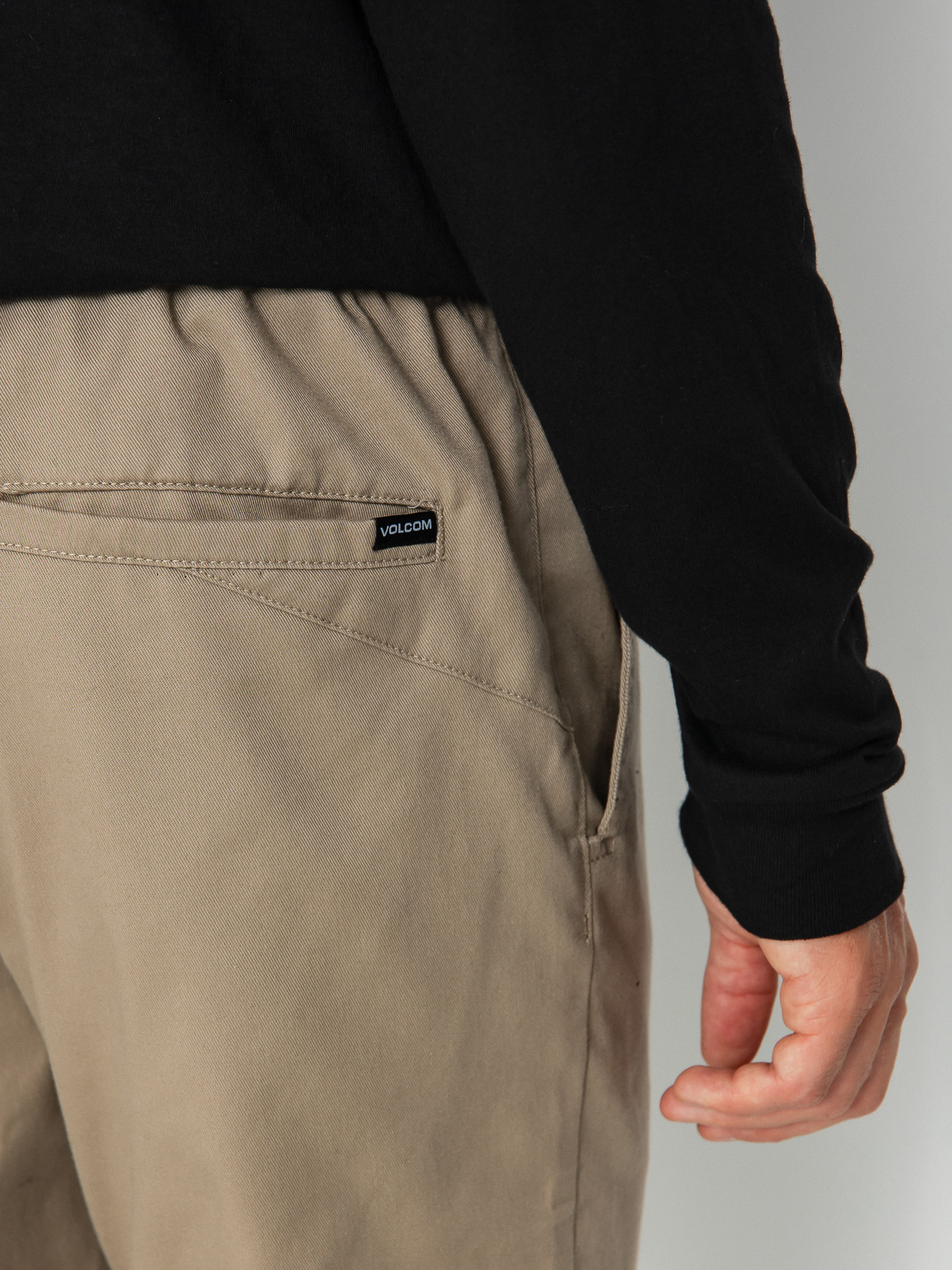 Штани Volcom Frickin Slim Jogger (khaki)