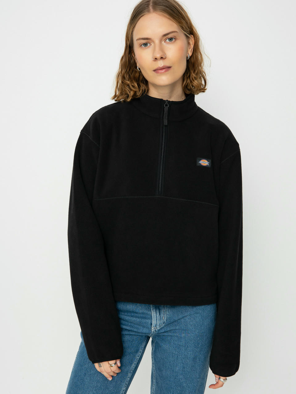 Флісовий светр Dickies Louisburg Wmn (black)