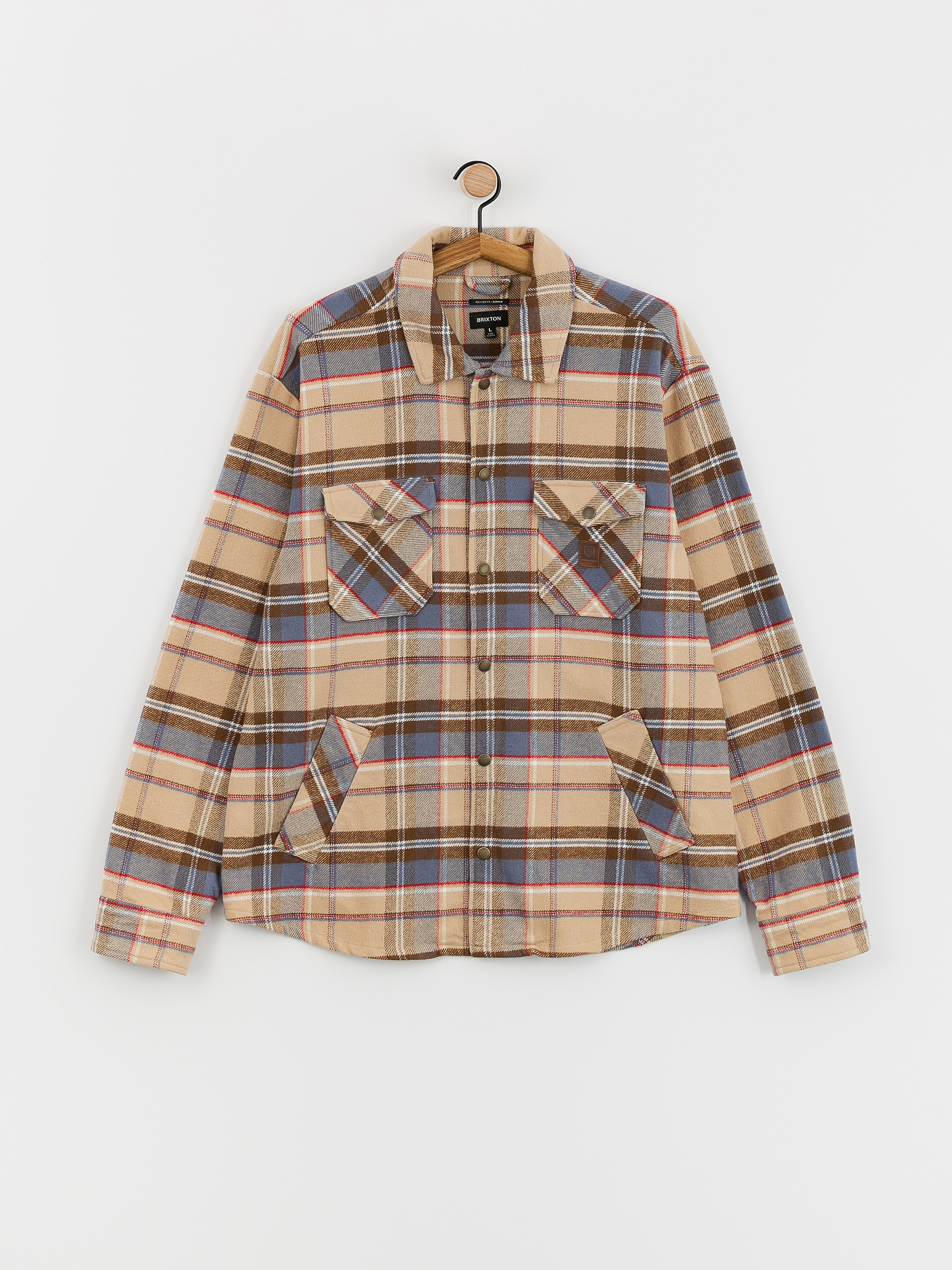 Куртка Brixton Durham (sesame plaid)