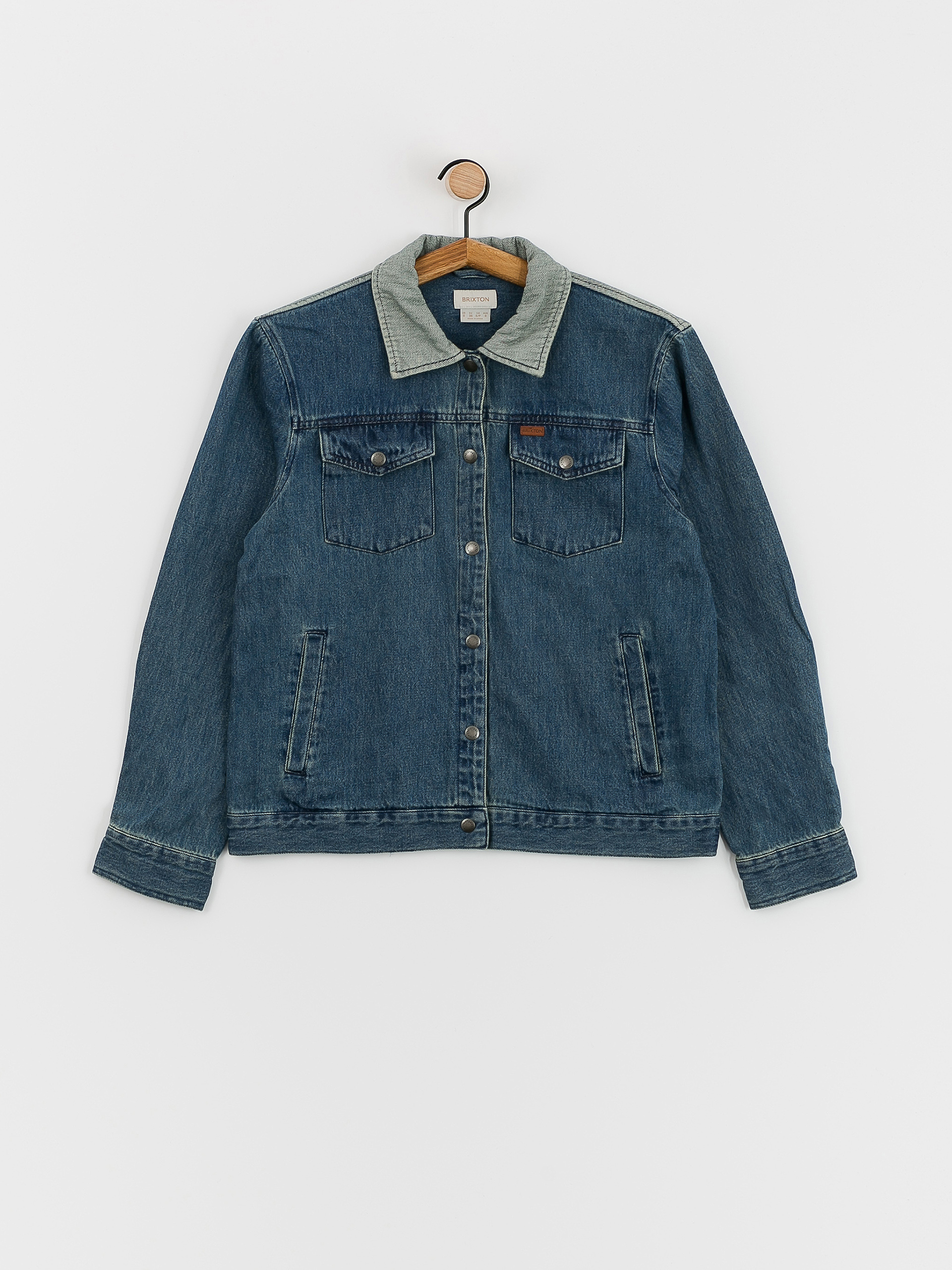 Куртка Brixton Cable Embroidered Wmn (two tone indigo)