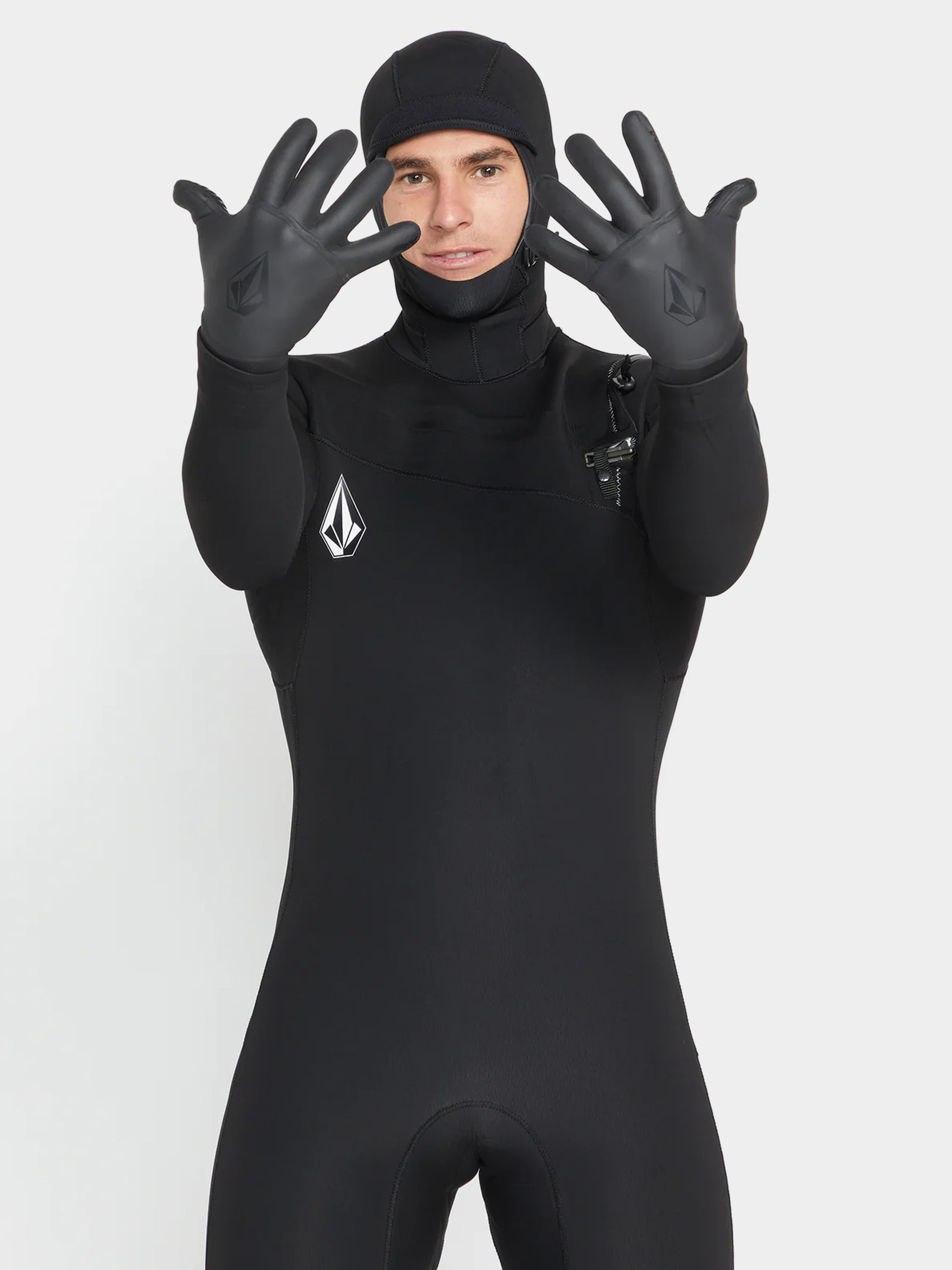 Неопренові рукавиці Volcom 3Mm 5 Finger Glove (black)