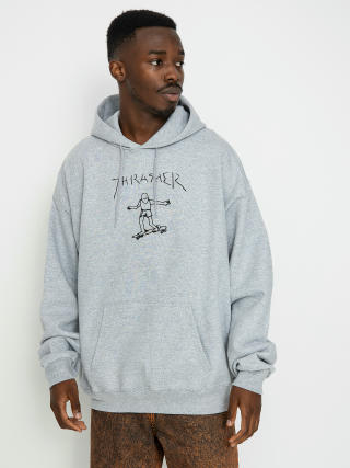 Худі Thrasher Gonz HD (grey/black)