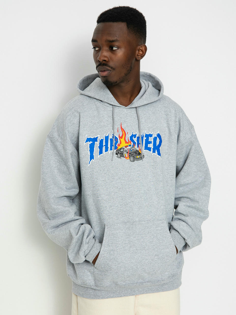 Худі Thrasher Cop Car HD (grey)