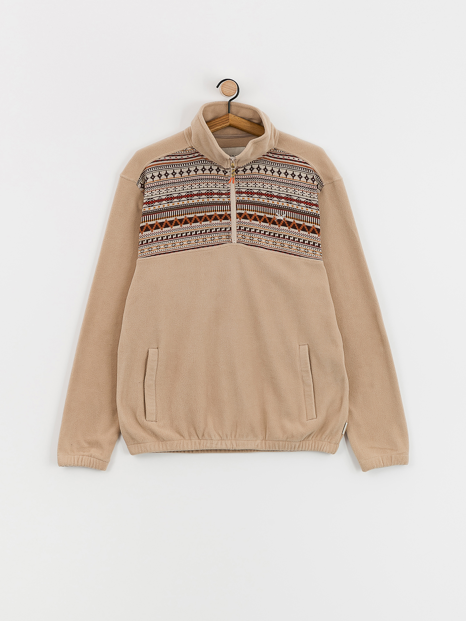 Чоловічий Флісовий светр Iriedaily Kneece (khaki)