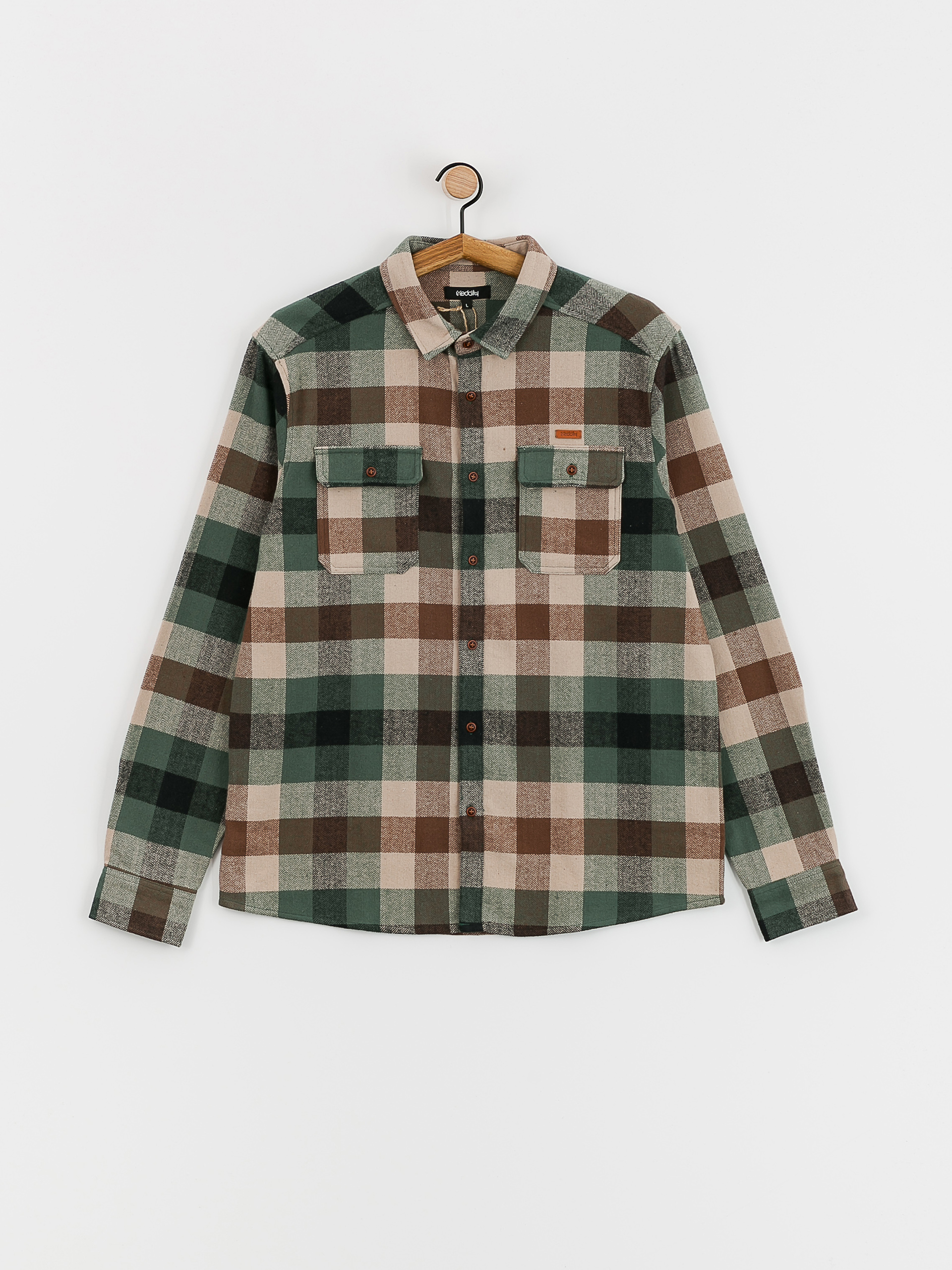 Сорочка Iriedaily Lumber Fella (jungle green)