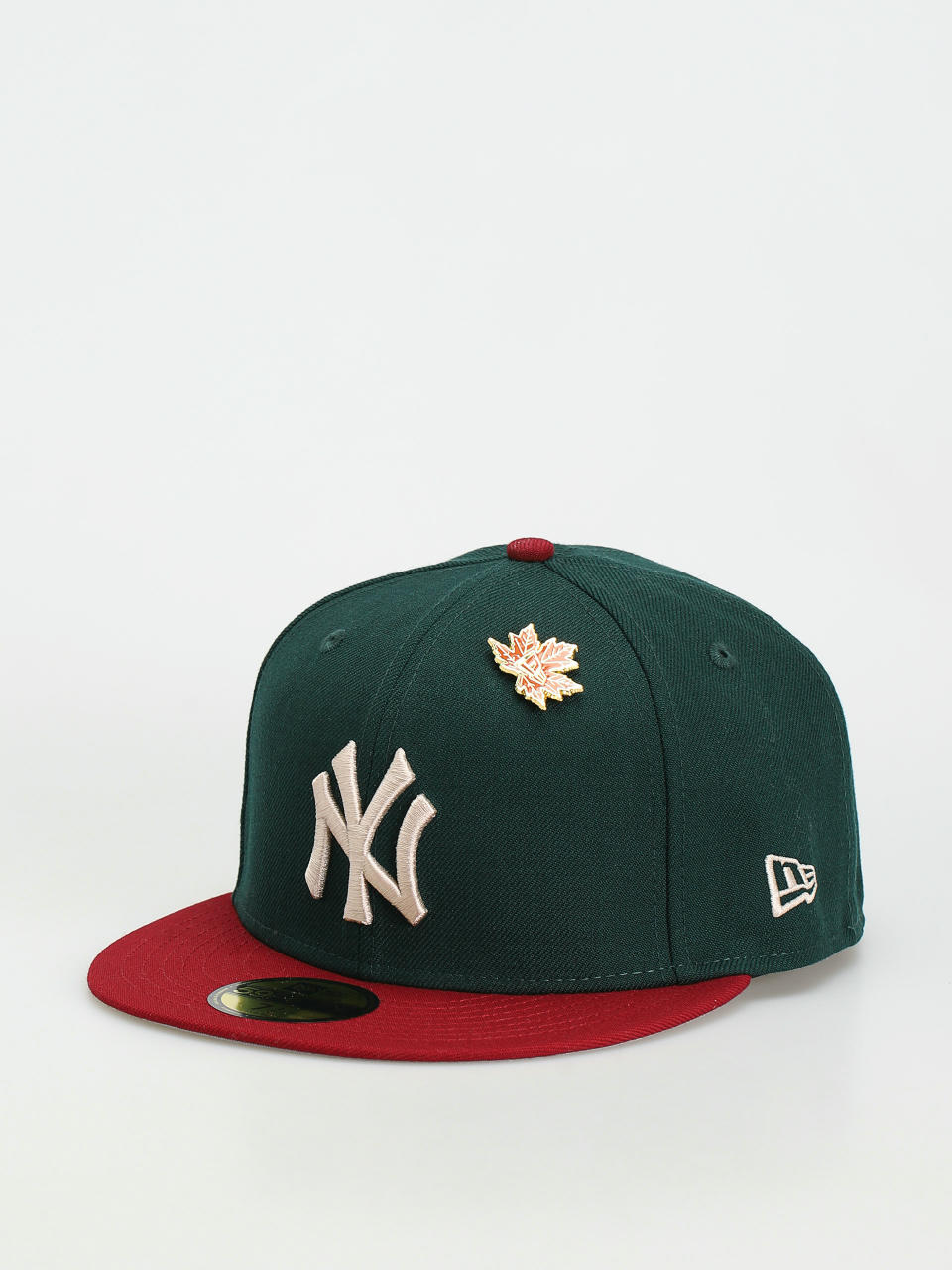 Кепка New Era MLB Contrast 59Fifty New York Yankees (dark green/red/white)