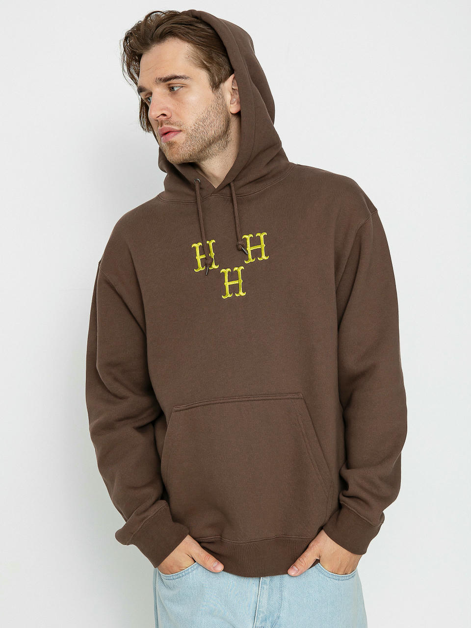 Худі HUF Hat Trick HD (coffee)