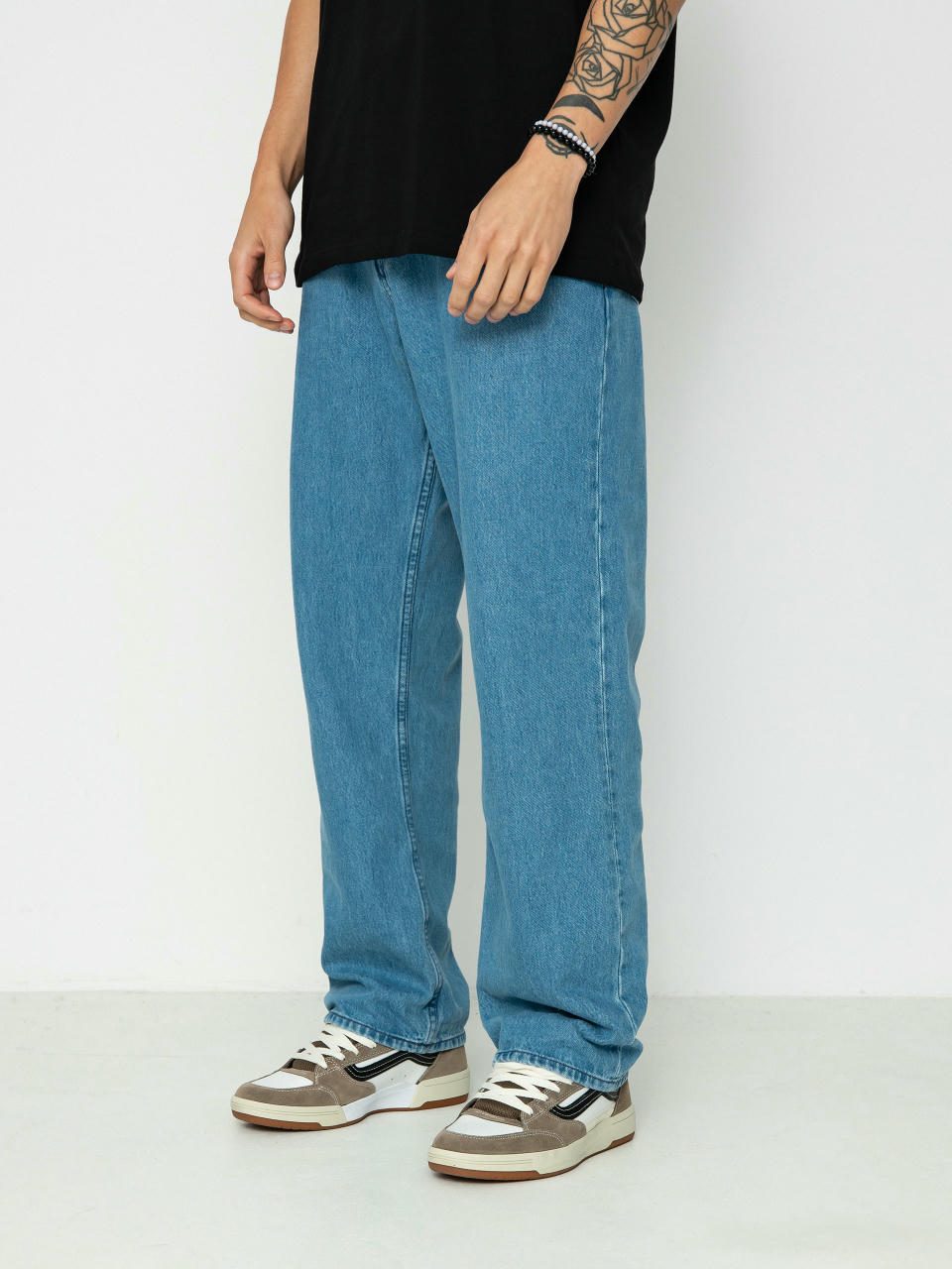 Штани Quiksilver Baggy Nineties Wash (ashley blue)