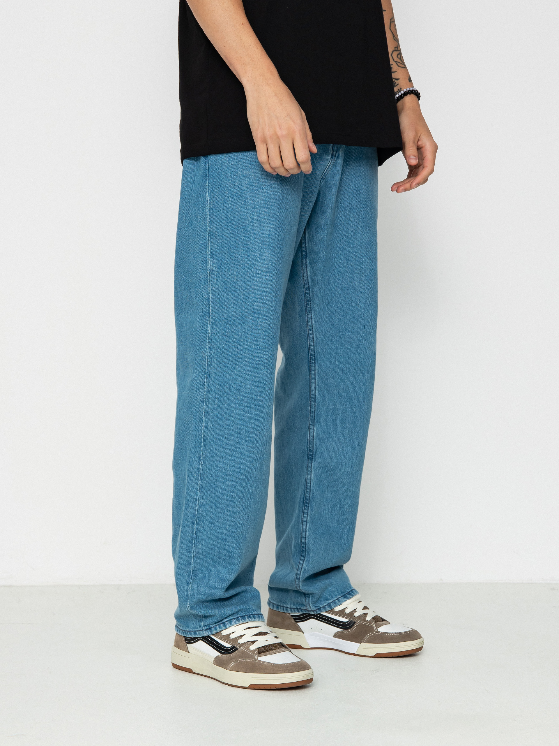 Штани Quiksilver Baggy Nineties Wash (ashley blue)