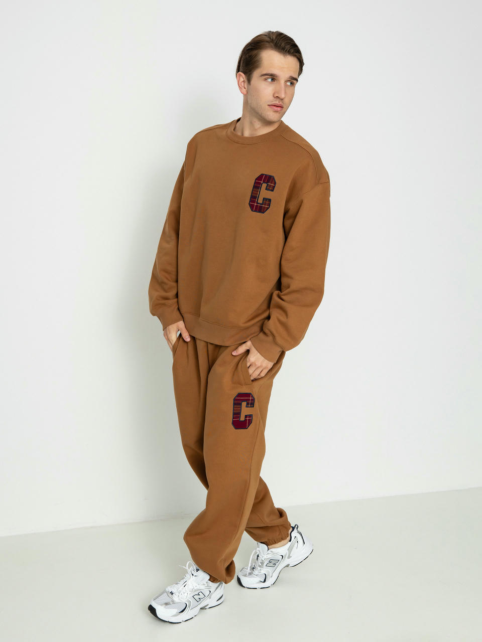 Світшот Carhartt WIP Wiles (hamilton brown)