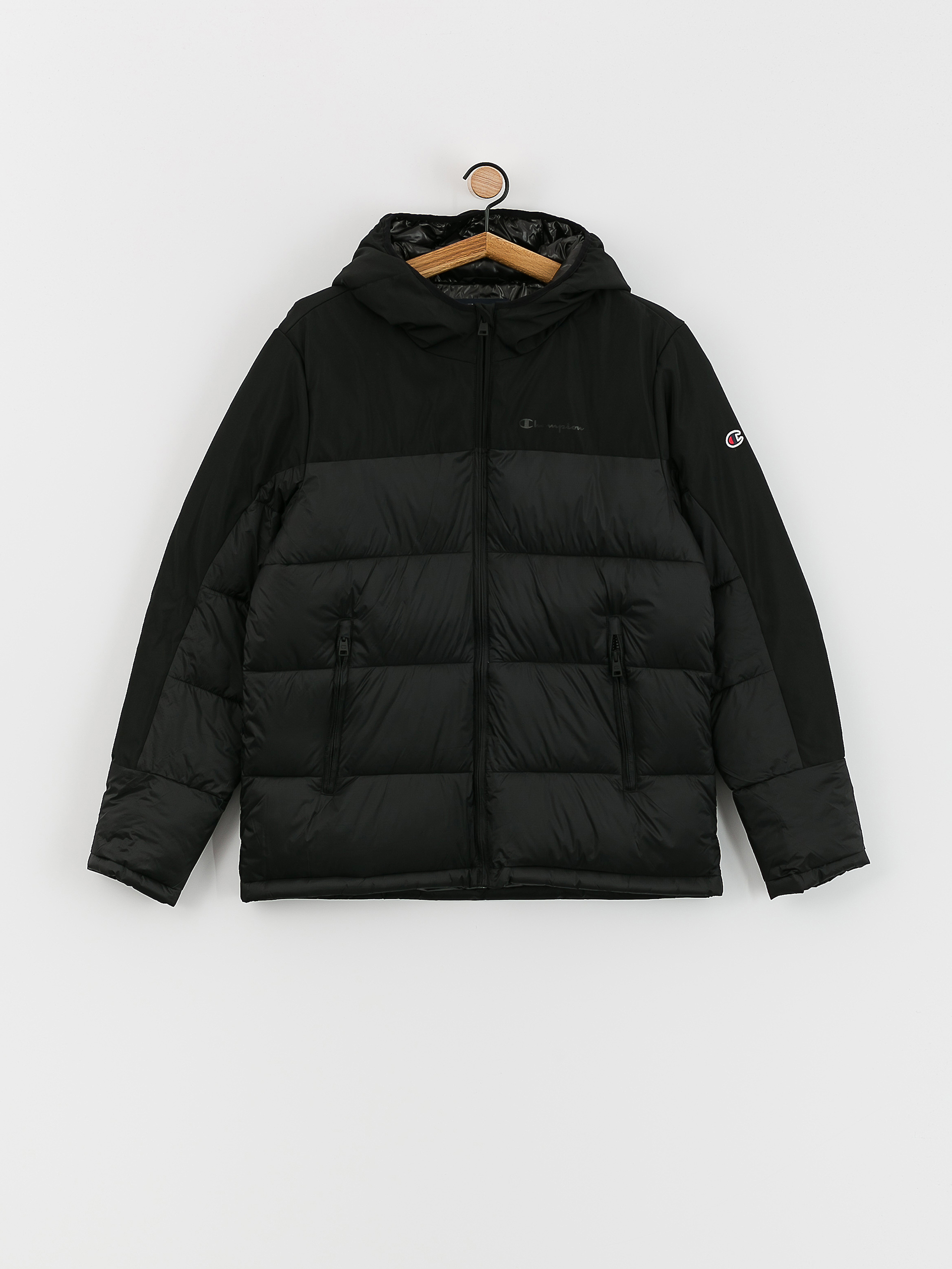 Куртка Champion Legacy Hooded Jacket 219190 (nbk/nbk)