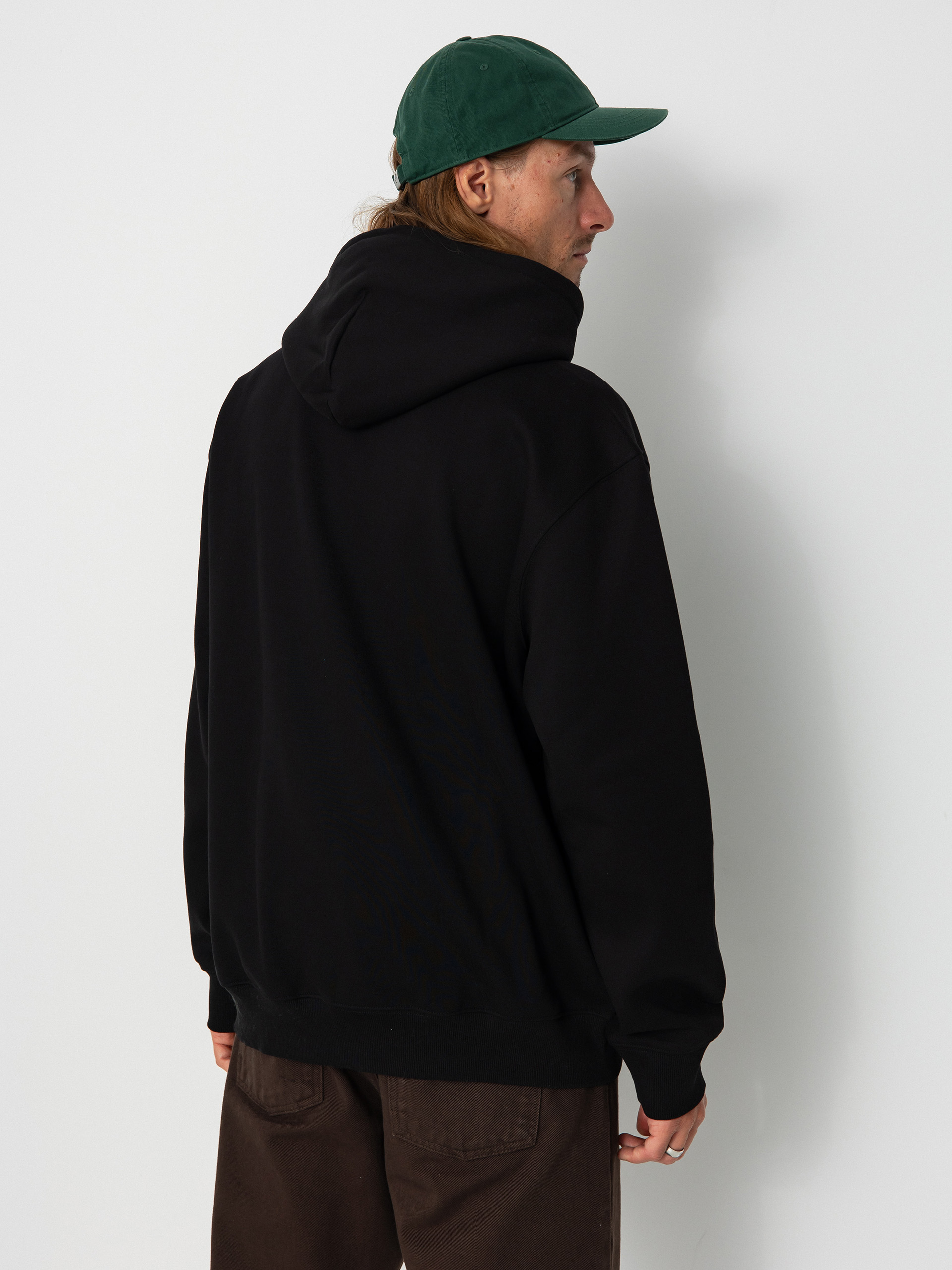 Худі Carhartt WIP Carhartt HD - чорний (black/white)