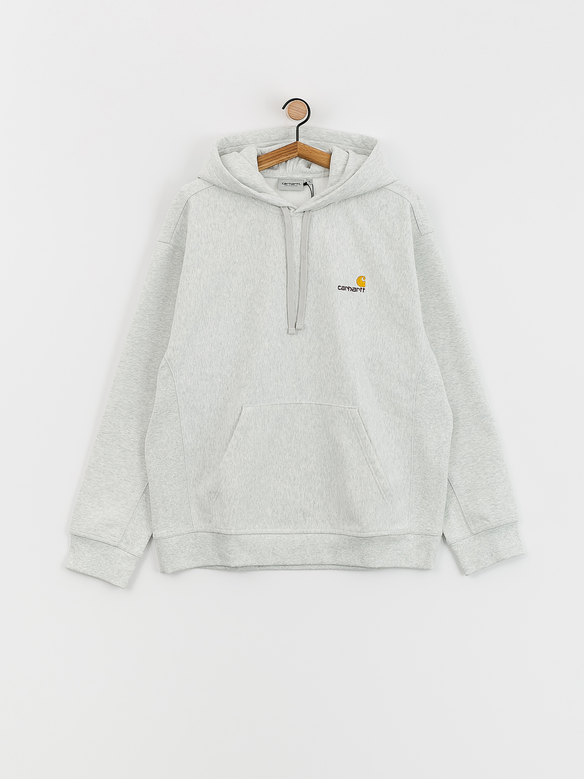 Худі Carhartt WIP American Script HD (ash heather)