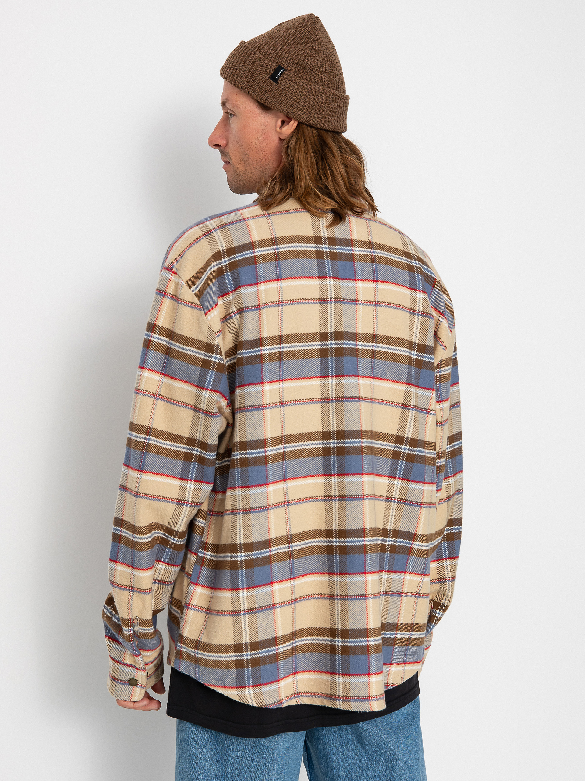 Куртка Brixton Durham (sesame plaid)
