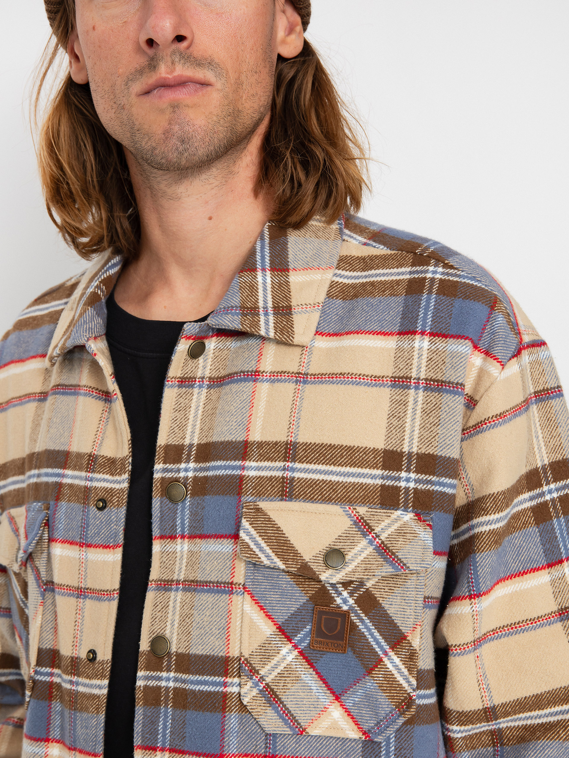 Куртка Brixton Durham (sesame plaid)