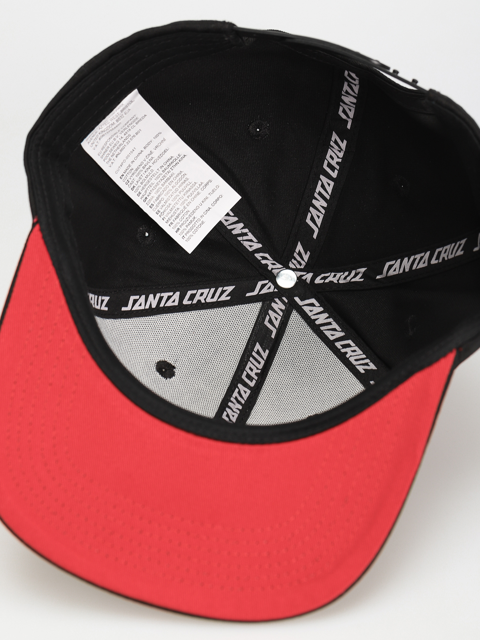 Кепка Santa Cruz Classic Dot Snapback (black)