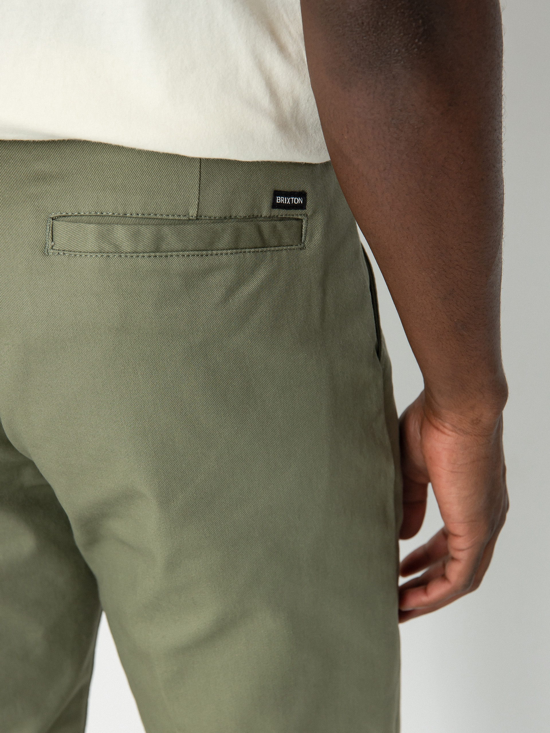 Штани Brixton Choice Chino Regular (olive surplus)