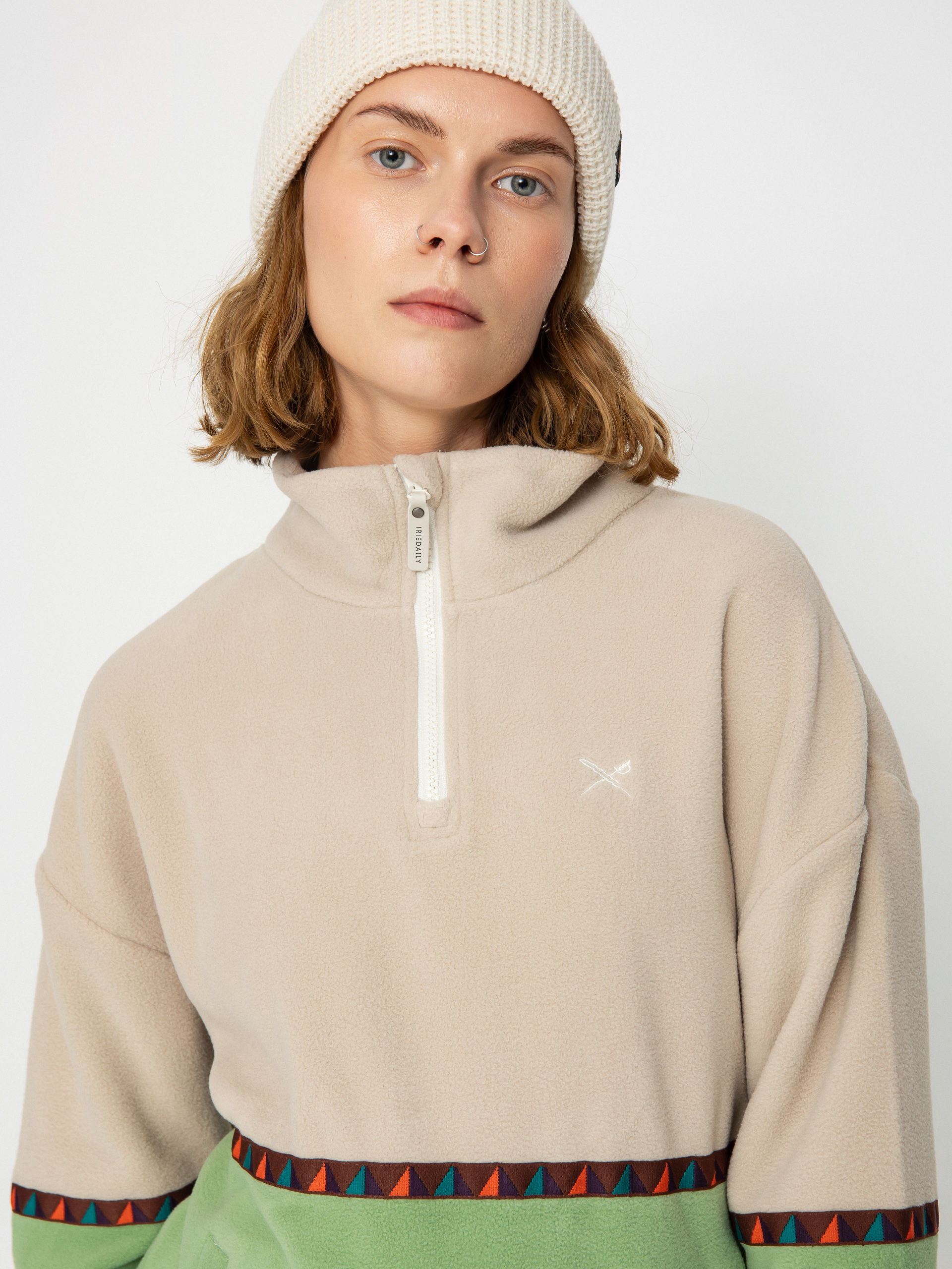 Жіночий Флісовий светр Iriedaily Holina (piquant green)