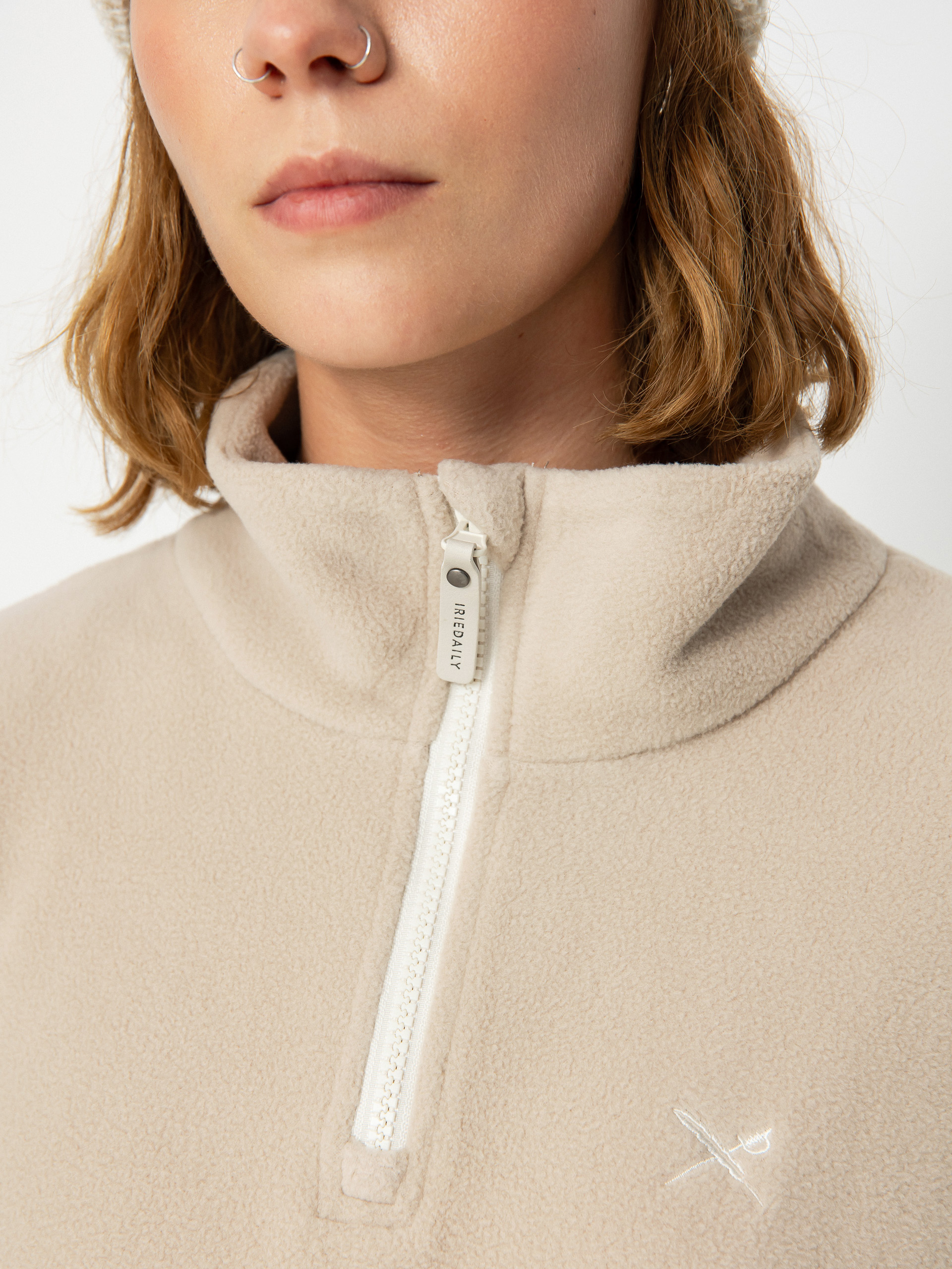 Жіночий Флісовий светр Iriedaily Holina (piquant green)