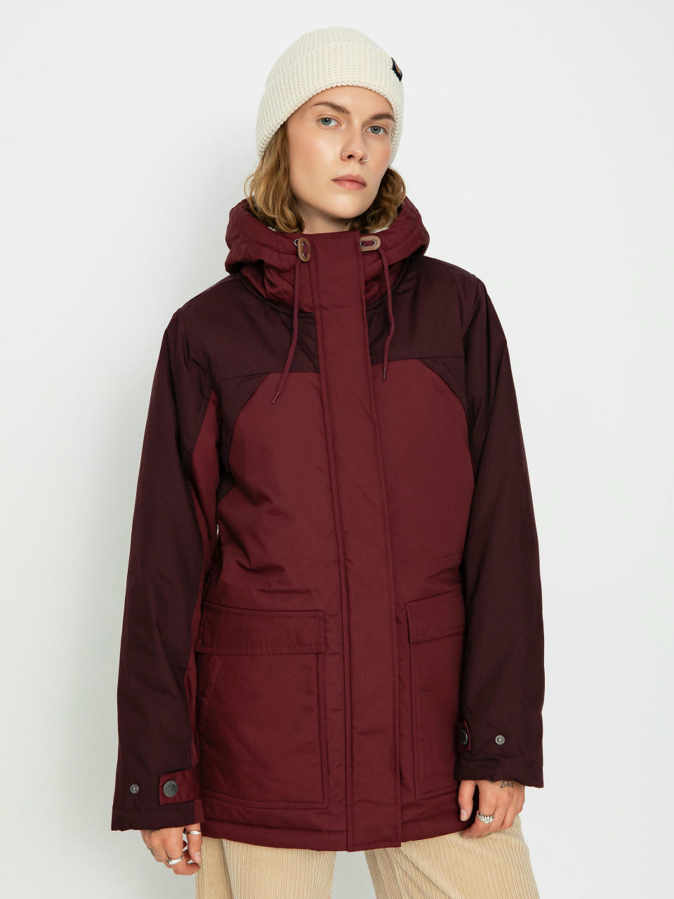 Куртка Iriedaily Mountie Wmn (maroon)