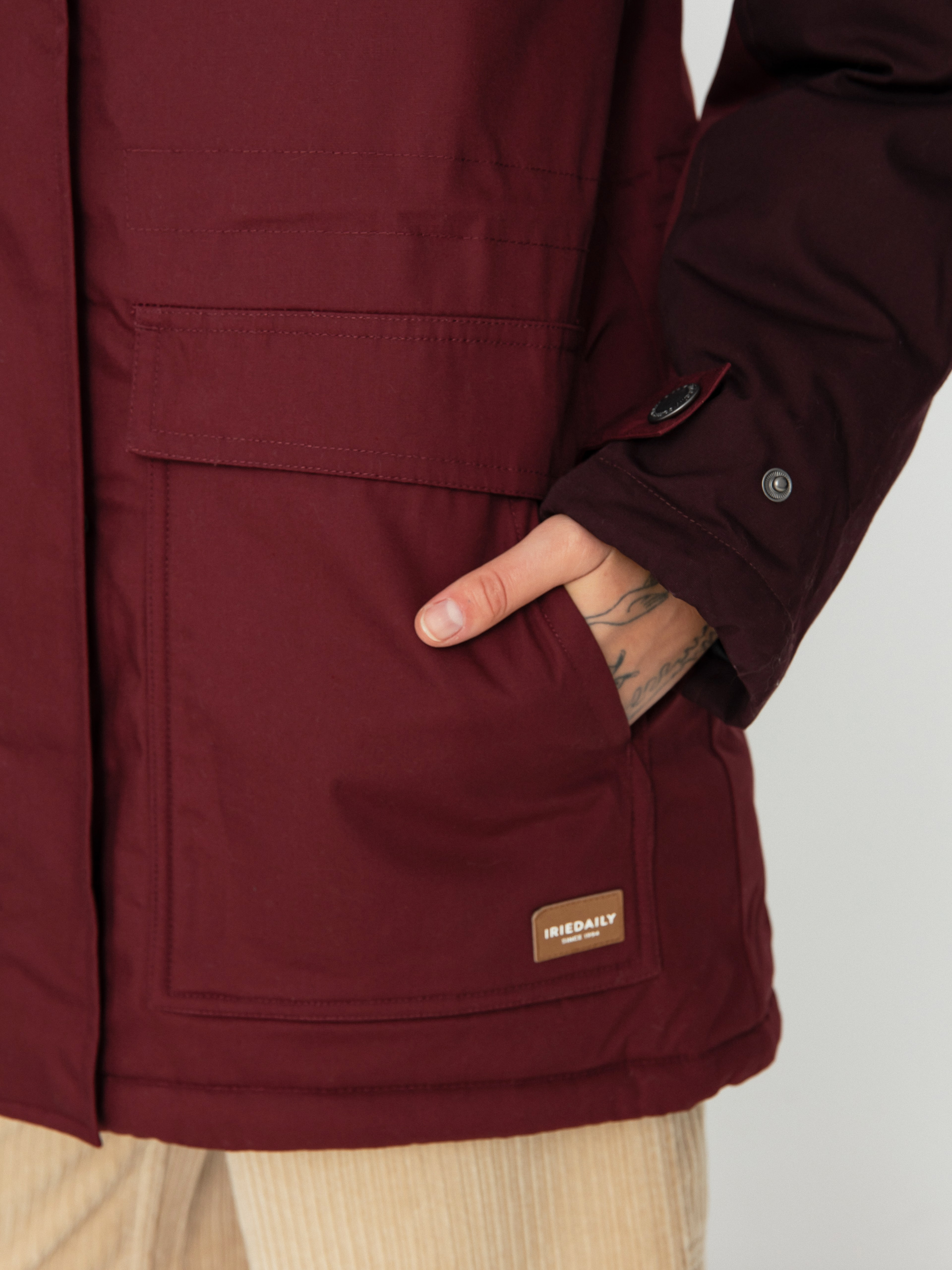 Куртка Iriedaily Mountie Wmn (maroon)