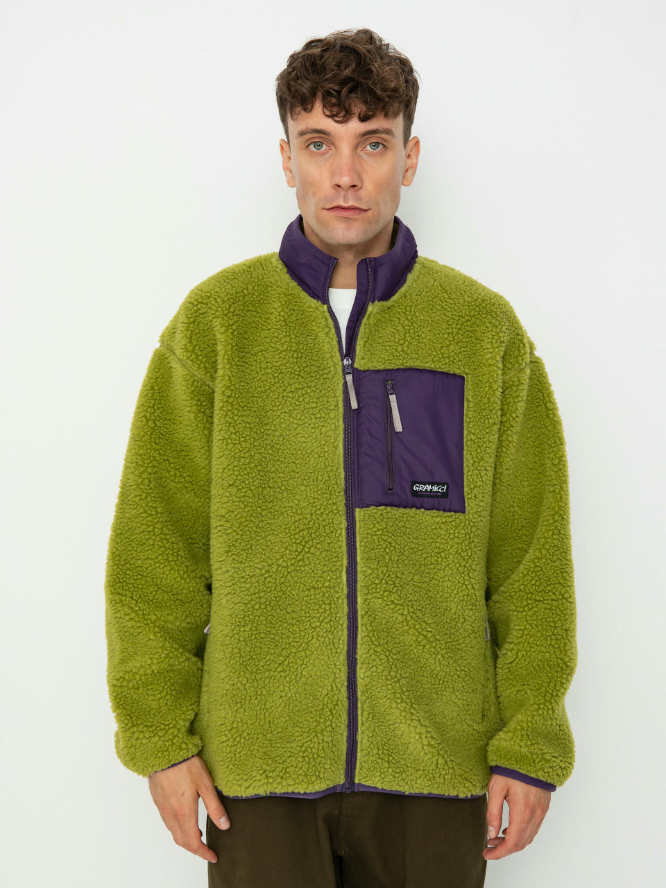 Куртка Gramicci Sherpa (dusted lime)