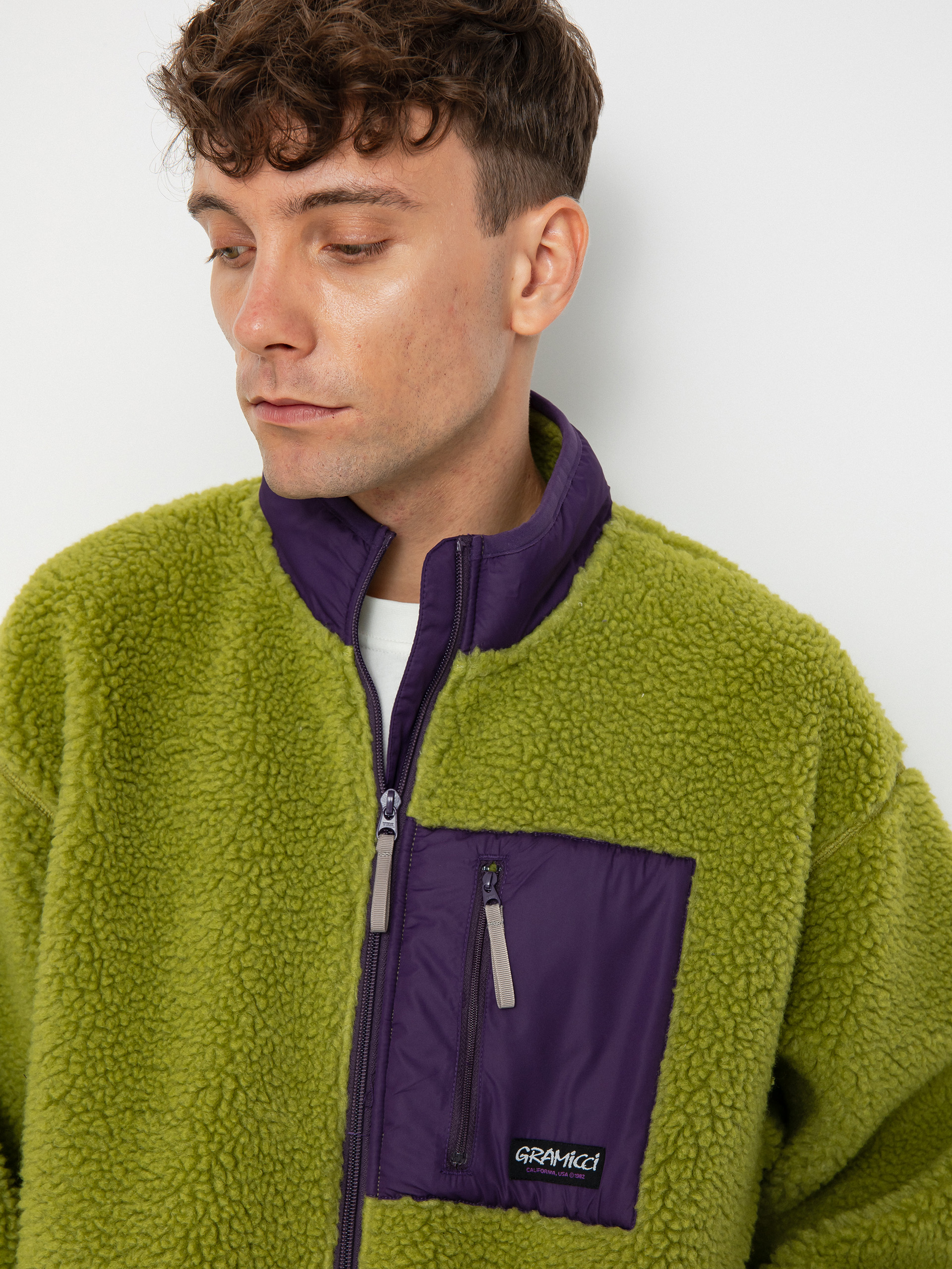 Куртка Gramicci Sherpa (dusted lime)
